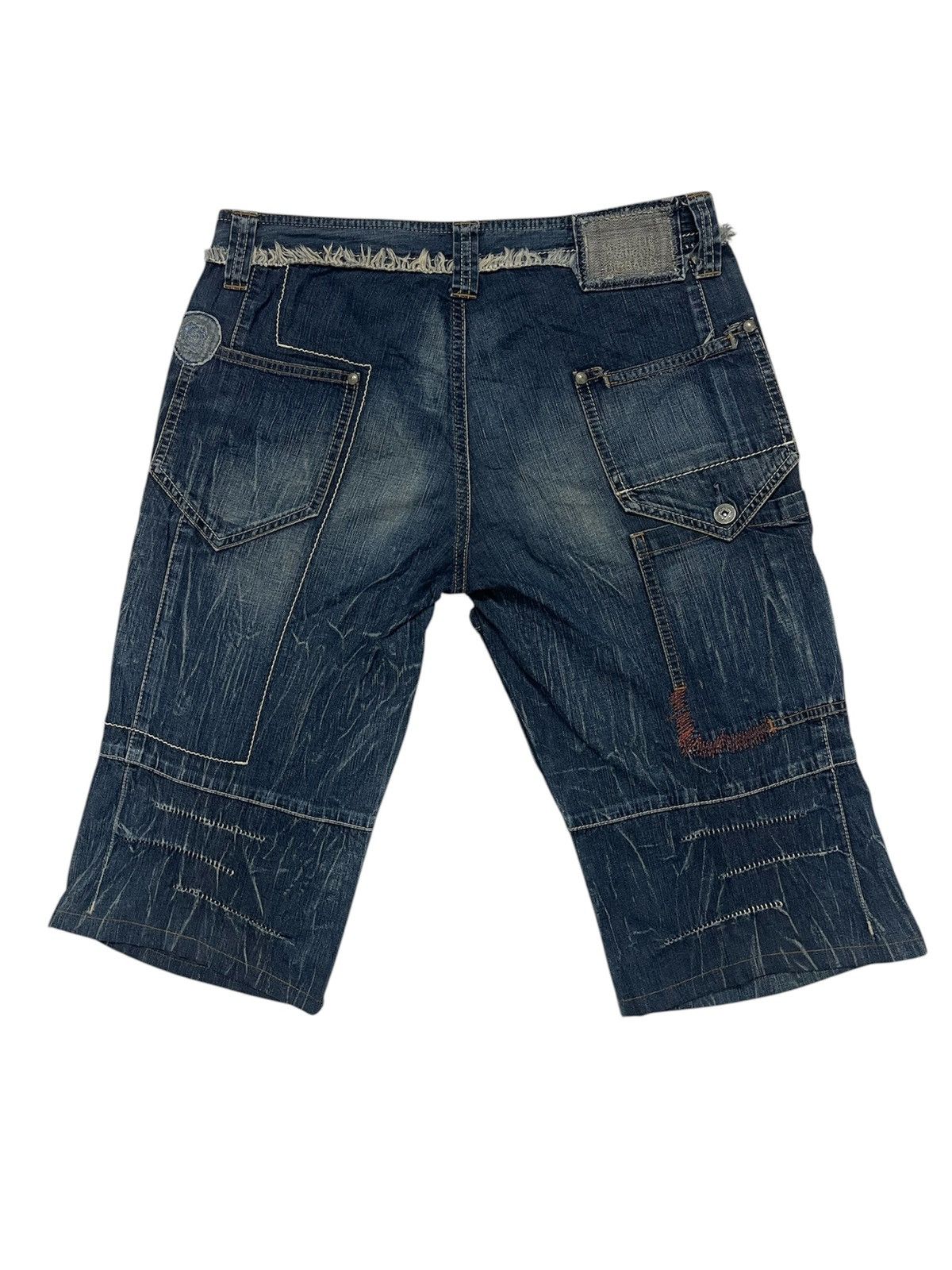 Marithe + Francois Girbaud × Seditionaries OFFER☄️Marithe Francois Girbaud Short Denim Jeans Size US 32 / EU 48 - 2 Thumbnail
