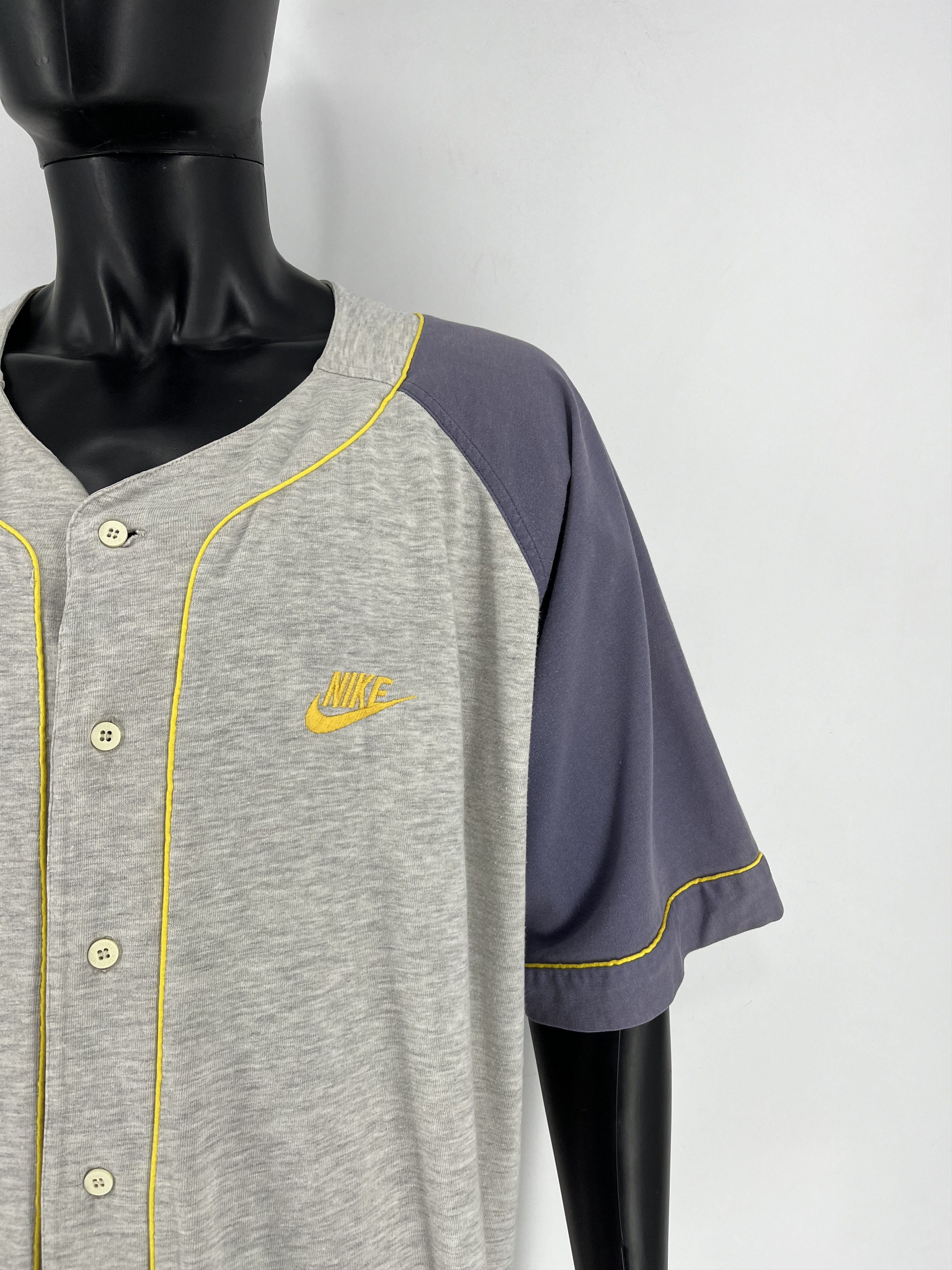 Nike Vintage Y2K Nike 90s Baseball Jersey Size US XXL / EU 58 / 5 - 8 Thumbnail