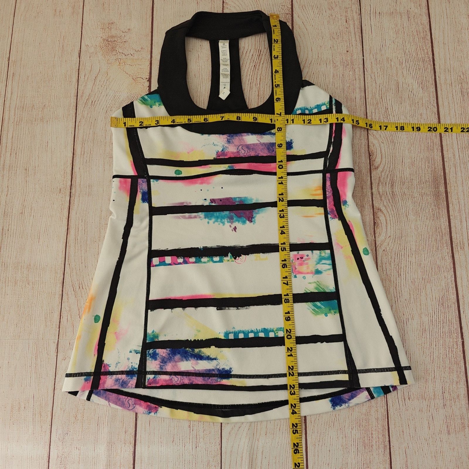 Lululemon Lululemon Scoop Neck Tie Dye Striped Tank sz 8 Size M / US 6-8 / IT 42-44 - 8 Thumbnail