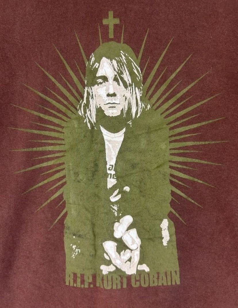 Vintage Vintage Y2K Rip Kurt Cobain Potrait Tees/ Nirvana Vocalist Size US L / EU 52-54 / 3 - 3 Thumbnail