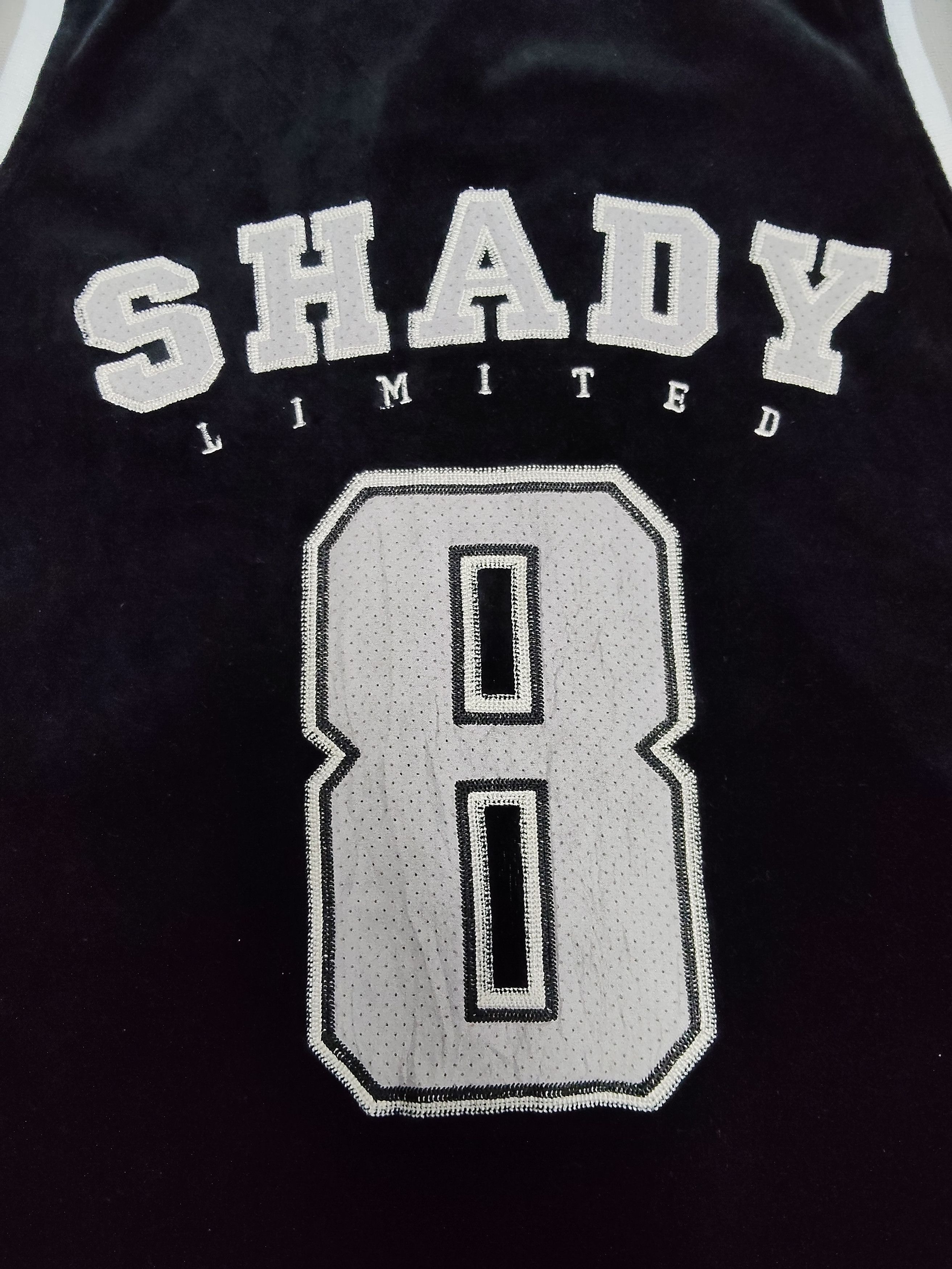 Eminem × Shady Ltd RARE!! SHADY LIMITED sleeveless velvet