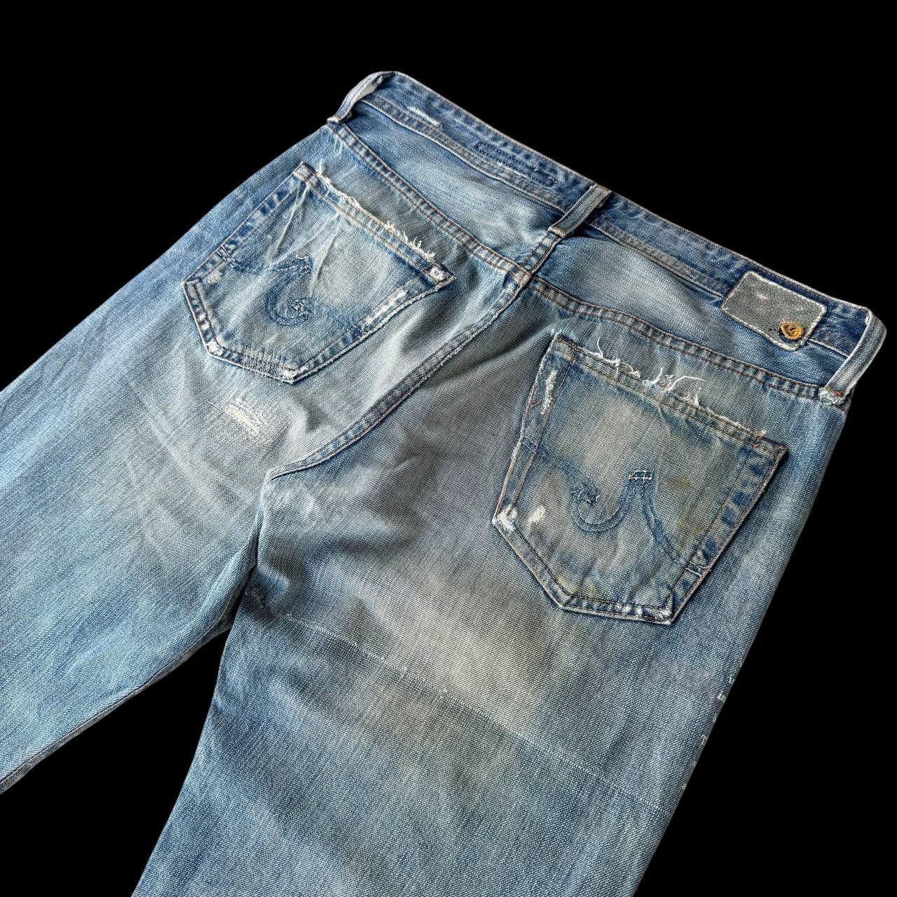 AG Adriano Goldschmied Vintage AG Adriano Goldschmied CampaignLoose Distressed Jean Size US 32 / EU 48 - 7 Thumbnail