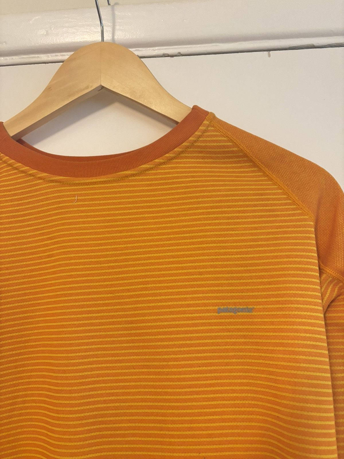 Patagonia XL Orange striped Patagonia long sleeve shirt Size US XL / EU 56 / 4 - 3 Thumbnail