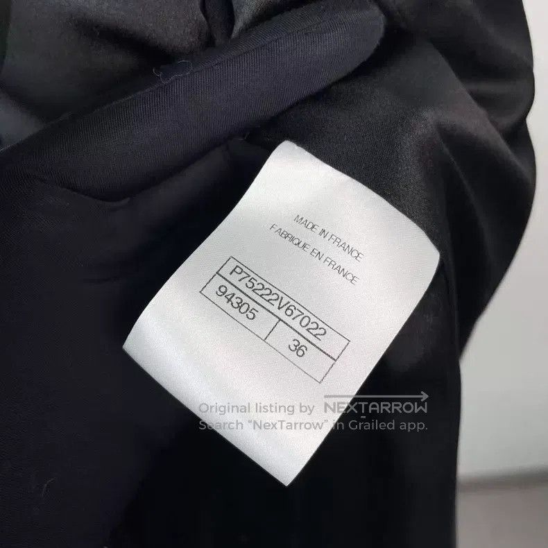 Chanel Chanel Black coat Size XS / US 0-2 / IT 36-38 - 4 Thumbnail