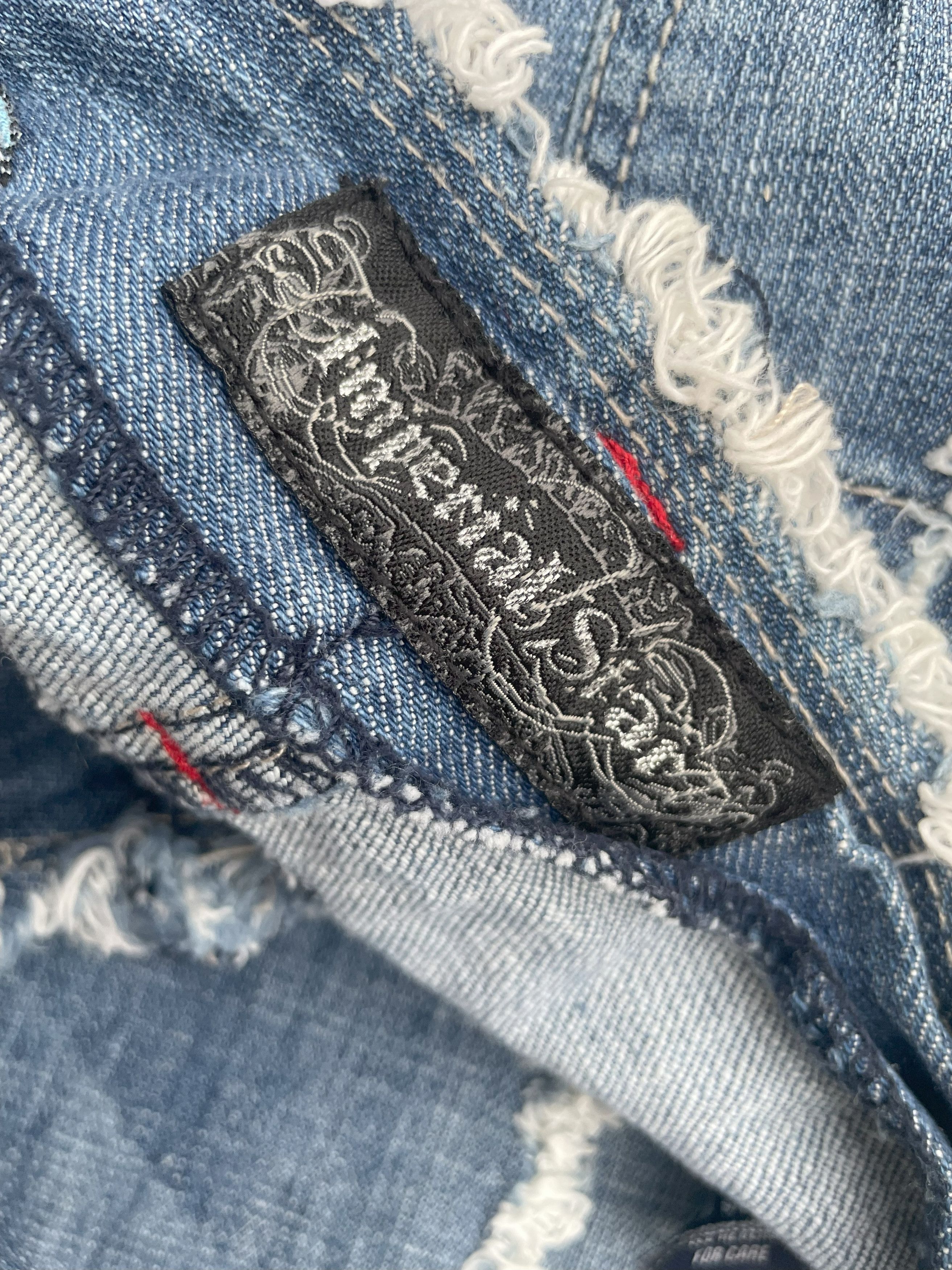 Imperial Imperial Star Flare Distresed Denim Size 33" - 15 Thumbnail