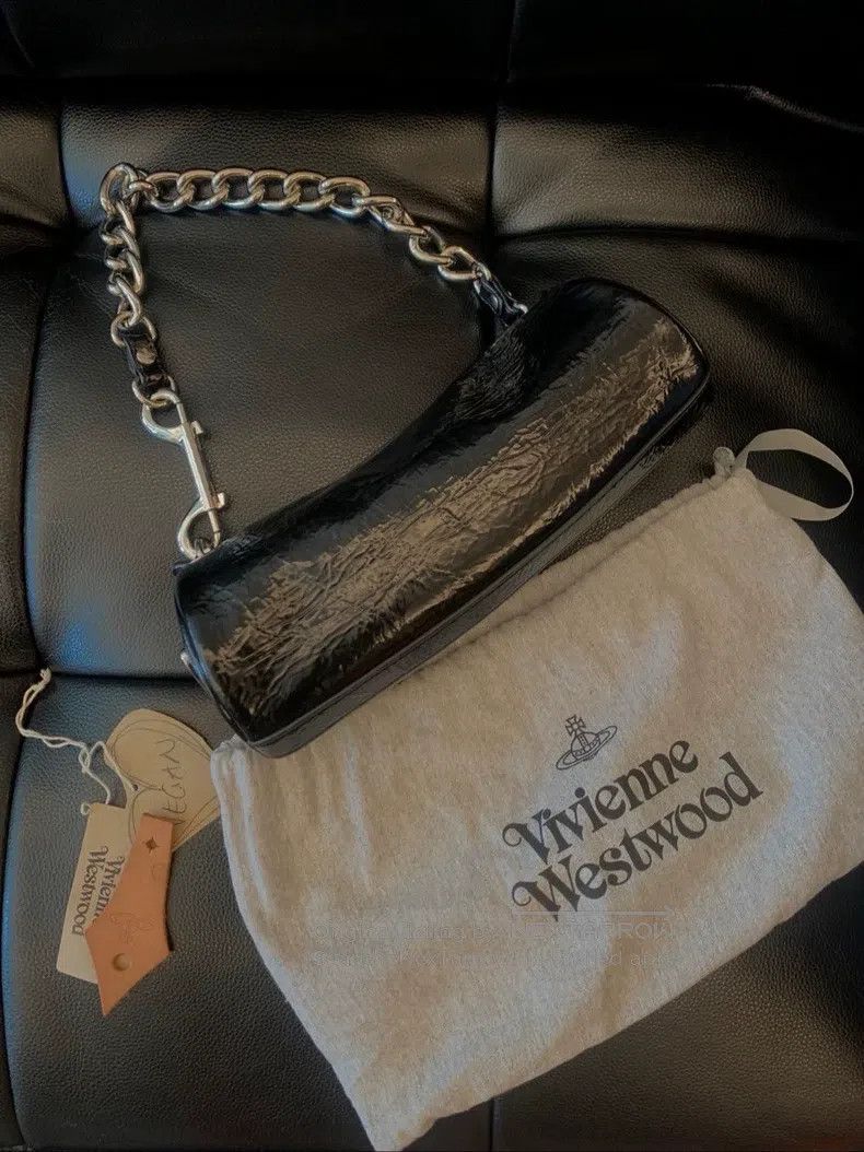 Vivienne Westwood Vivienne Westwood size os Crushed Texture Zipper Opening, P Size ONE SIZE - 2 Thumbnail