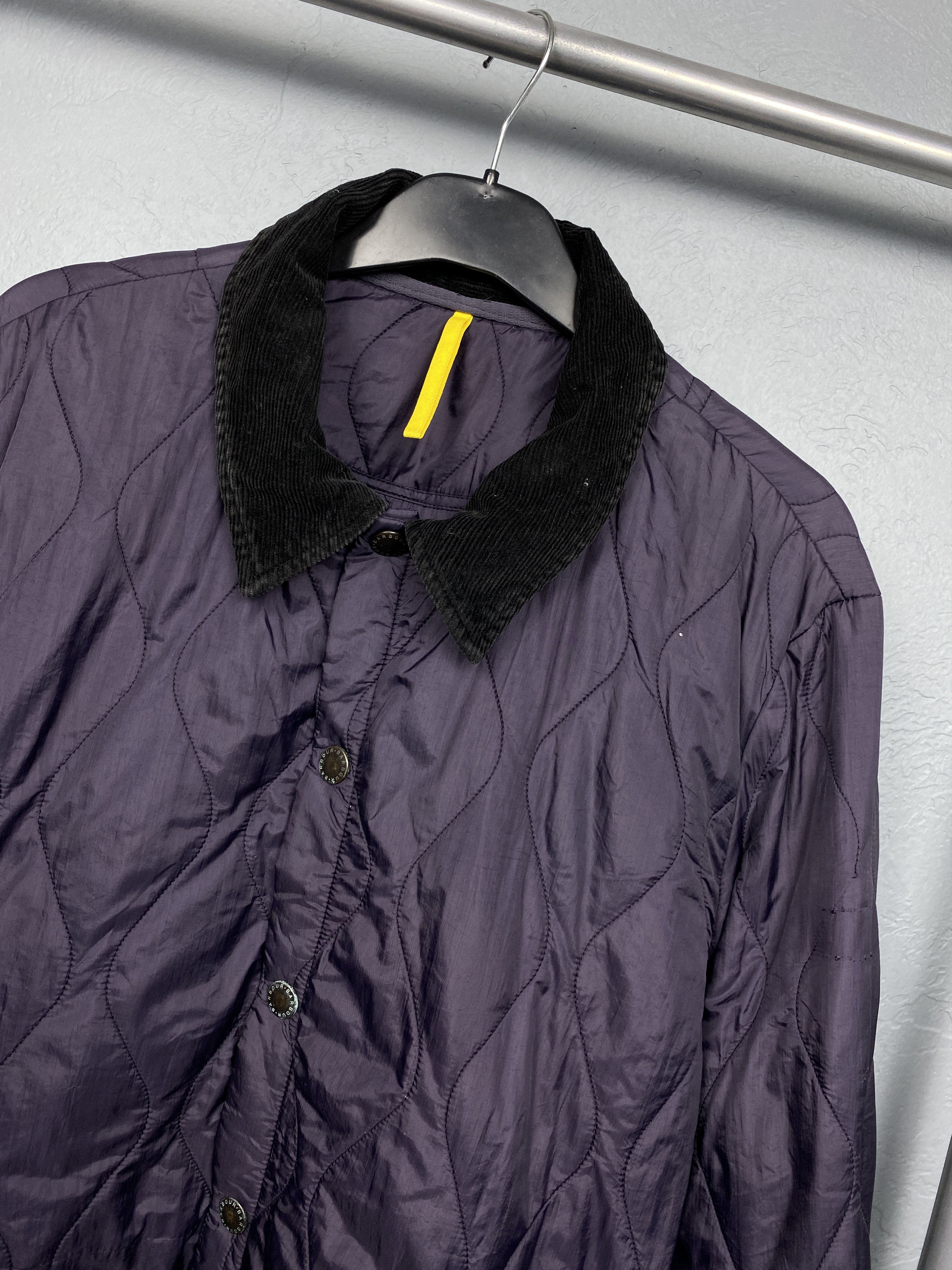 Barbour × Vintage Barbour Vintage Mens Liddesdale Track Quilted Jacket Size US L / EU 52-54 / 3 - 2 Thumbnail