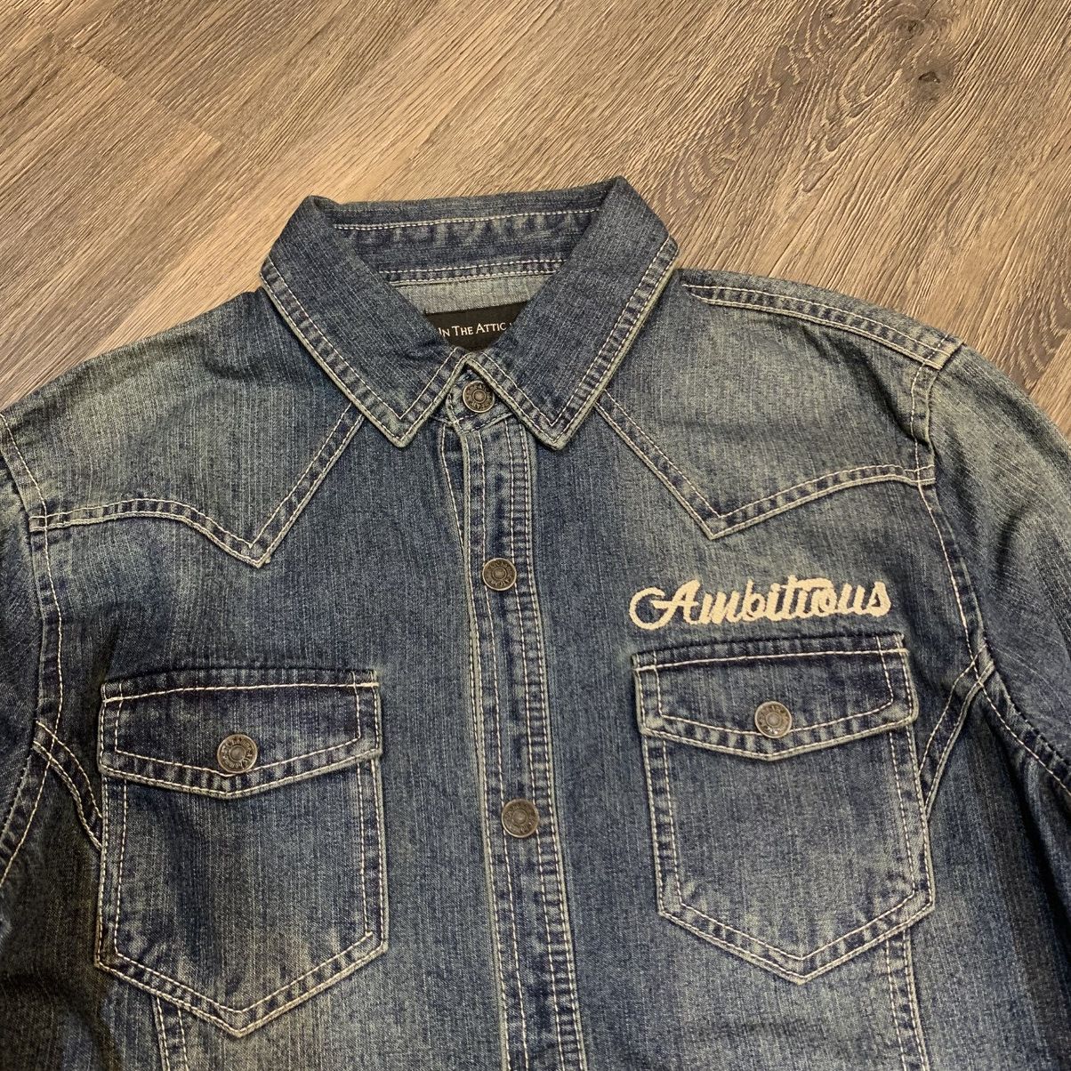 In The Attic 🇯🇵In The Attic Denim Shirt🇯🇵 Size US L / EU 52-54 / 3 - 2 Thumbnail