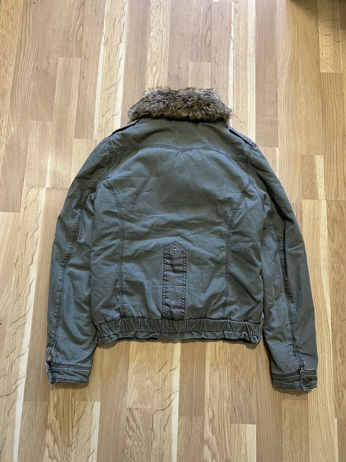 If Six Was Nine × Japanese Brand × Vintage Vintage bomber jacket fur 90s japan style y2k Size M / US 6-8 / IT 42-44 - 6 Thumbnail