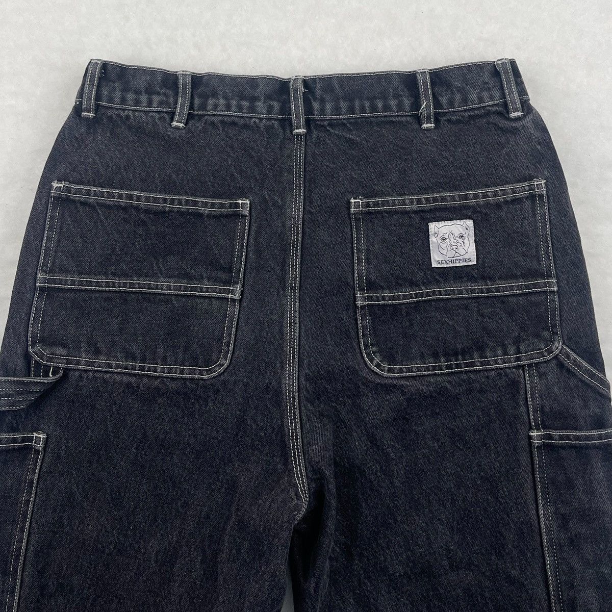 Other Sexhippies black carpenter jeans mens 30x31 Size US 30 / EU 46 - 1 Thumbnail