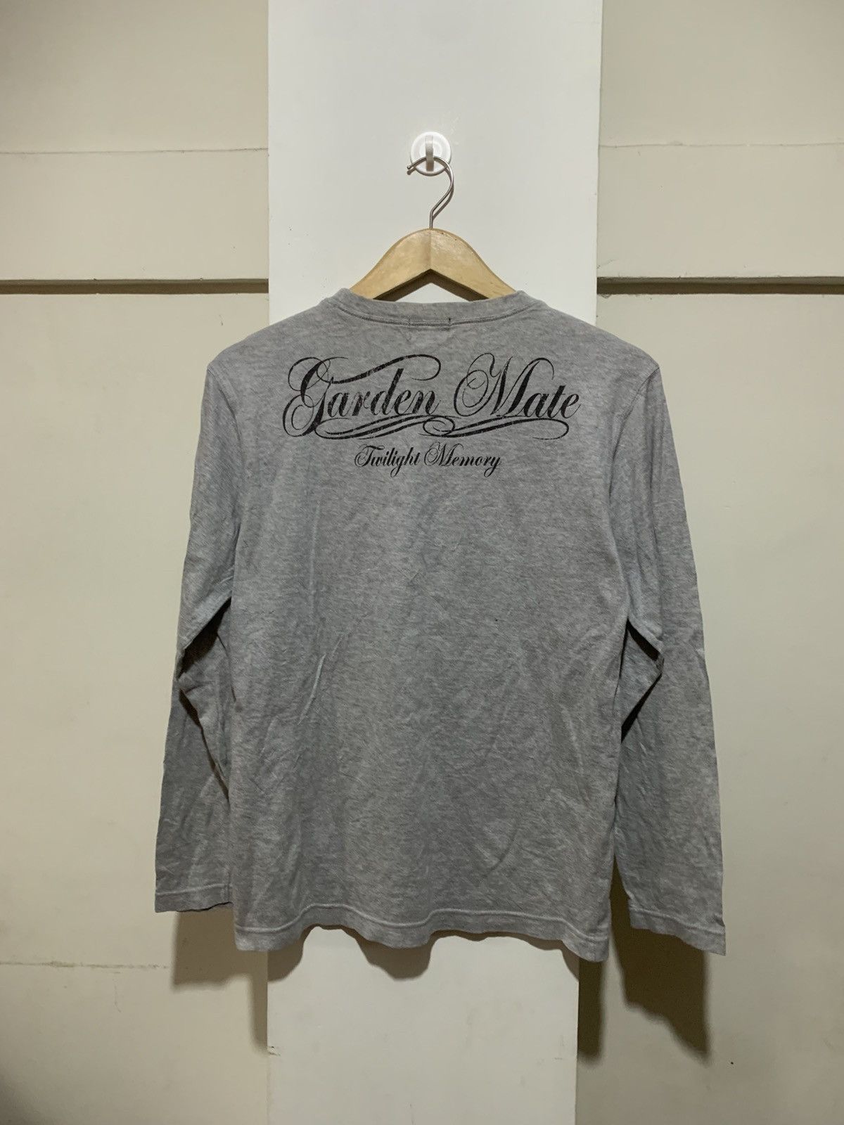 Japanese Brand Japanese Active Time Gothic Poem LongSleeve Tee Size US S / EU 44-46 / 1 - 11 Thumbnail