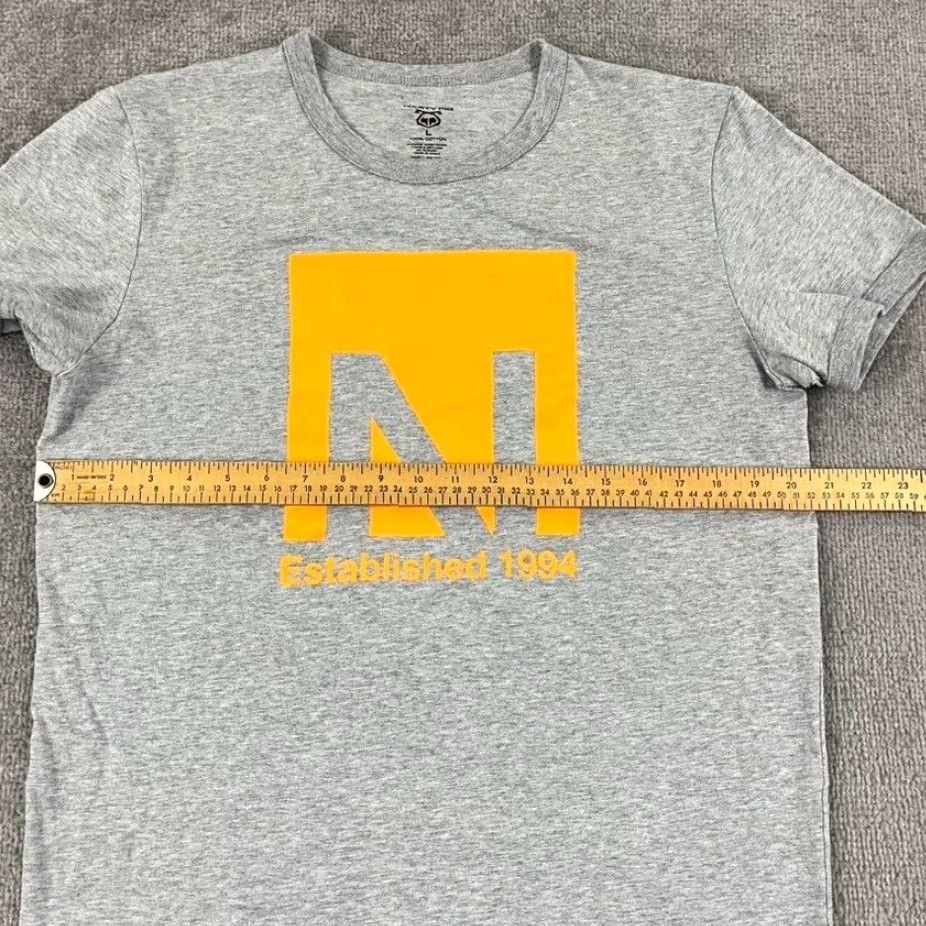 Logo 7 Nasty Pig Shirt Mens Large Gray Box Logo Tee Short Sleeve 25th Anv. Size US L / EU 52-54 / 3 - 5 Thumbnail