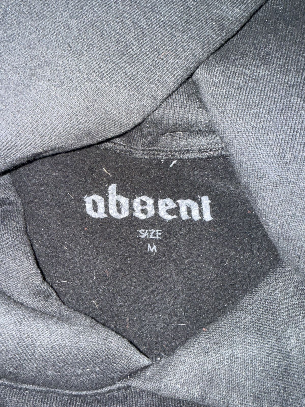 Absent OG absent parker black rhinestone hoodie Size US M / EU 48-50 / 2 - 3 Thumbnail