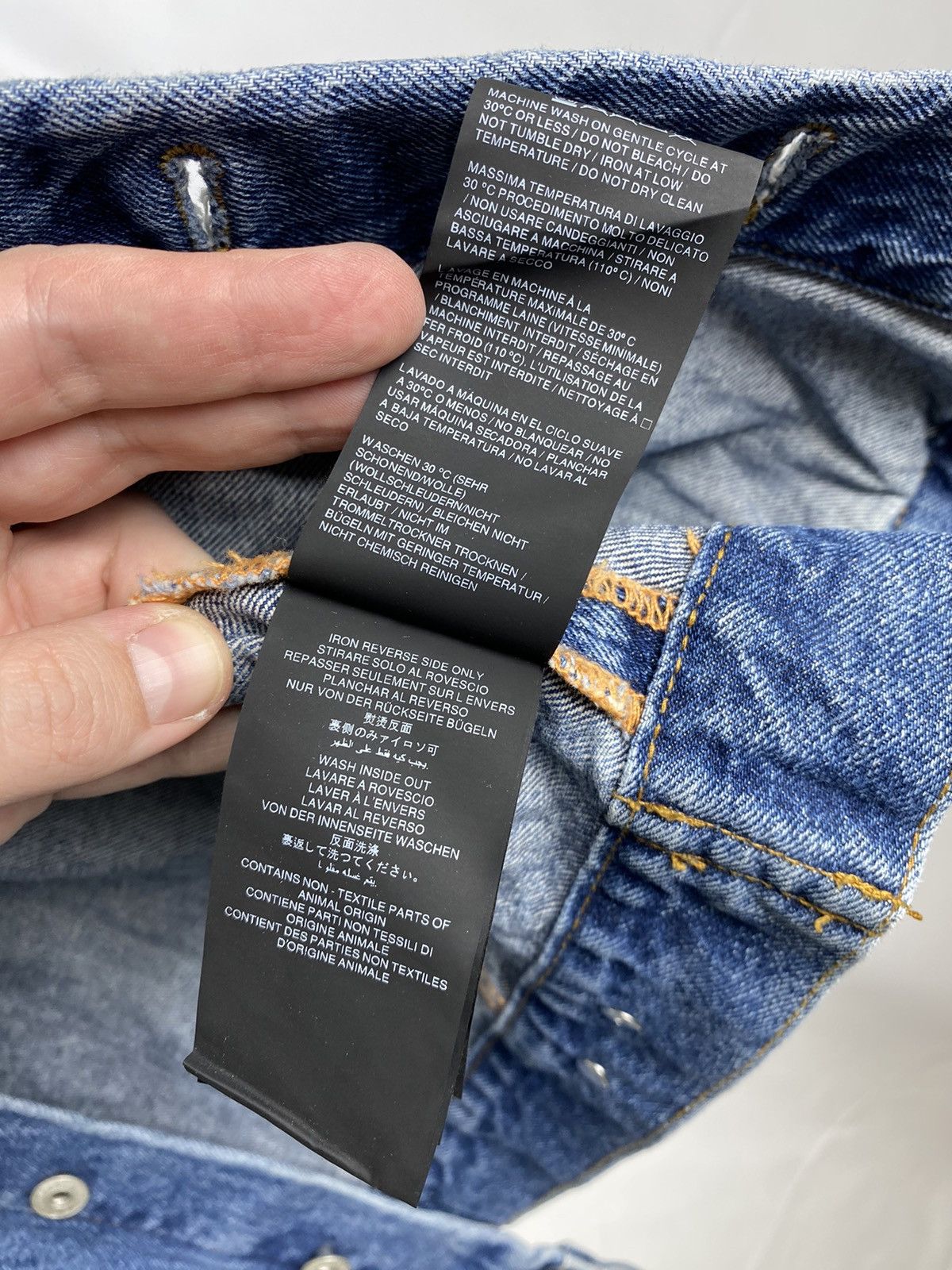 Heron Preston Heron Preston Denim Airbrush Heron Jacket Printed size S Size US S / EU 44-46 / 1 - 17 Thumbnail