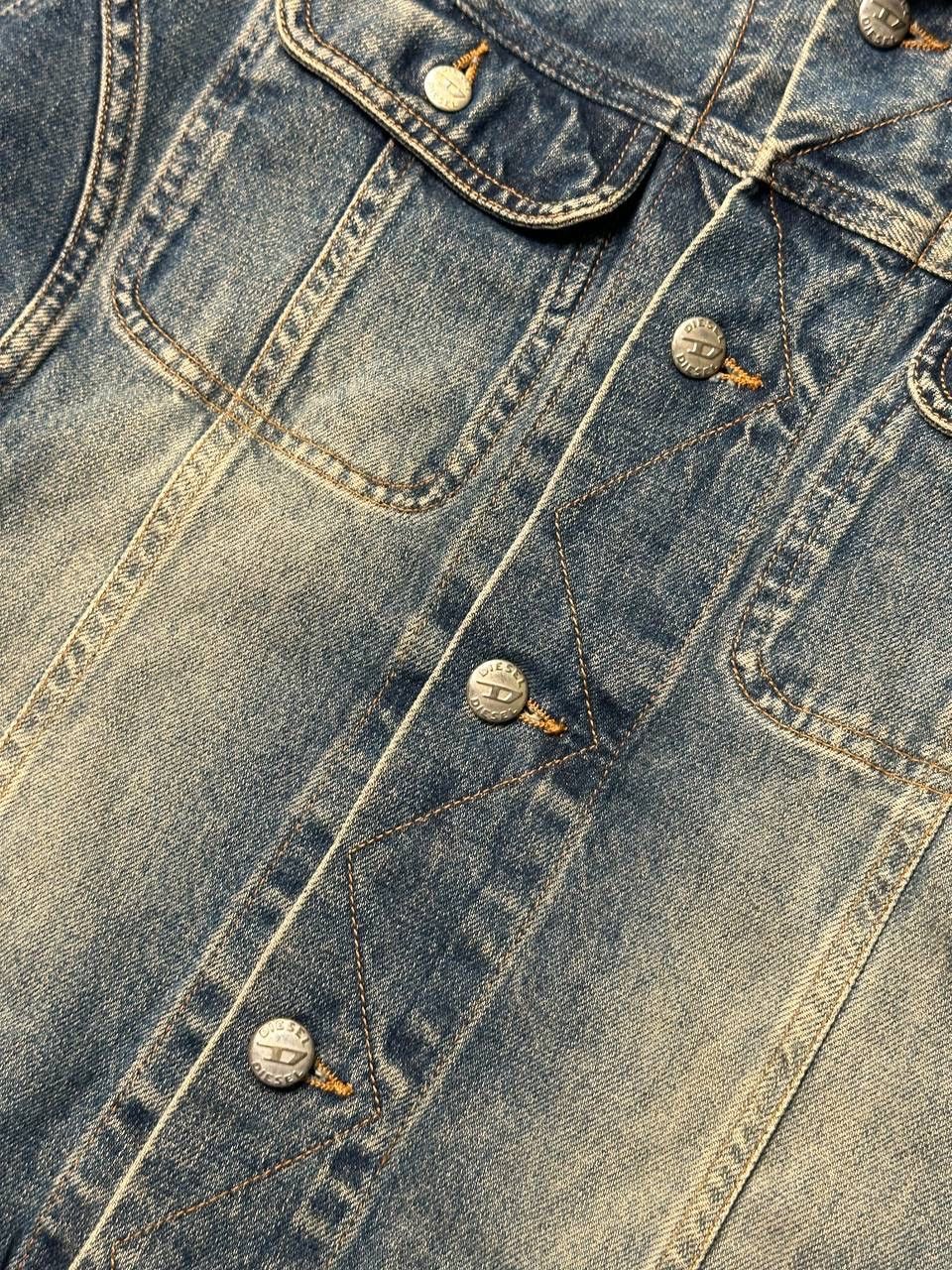 Diesel Diesel 00s Vintage Japanese Streetwear Washed Boxy Jacket🔥 Size M / US 6-8 / IT 42-44 - 5 Thumbnail