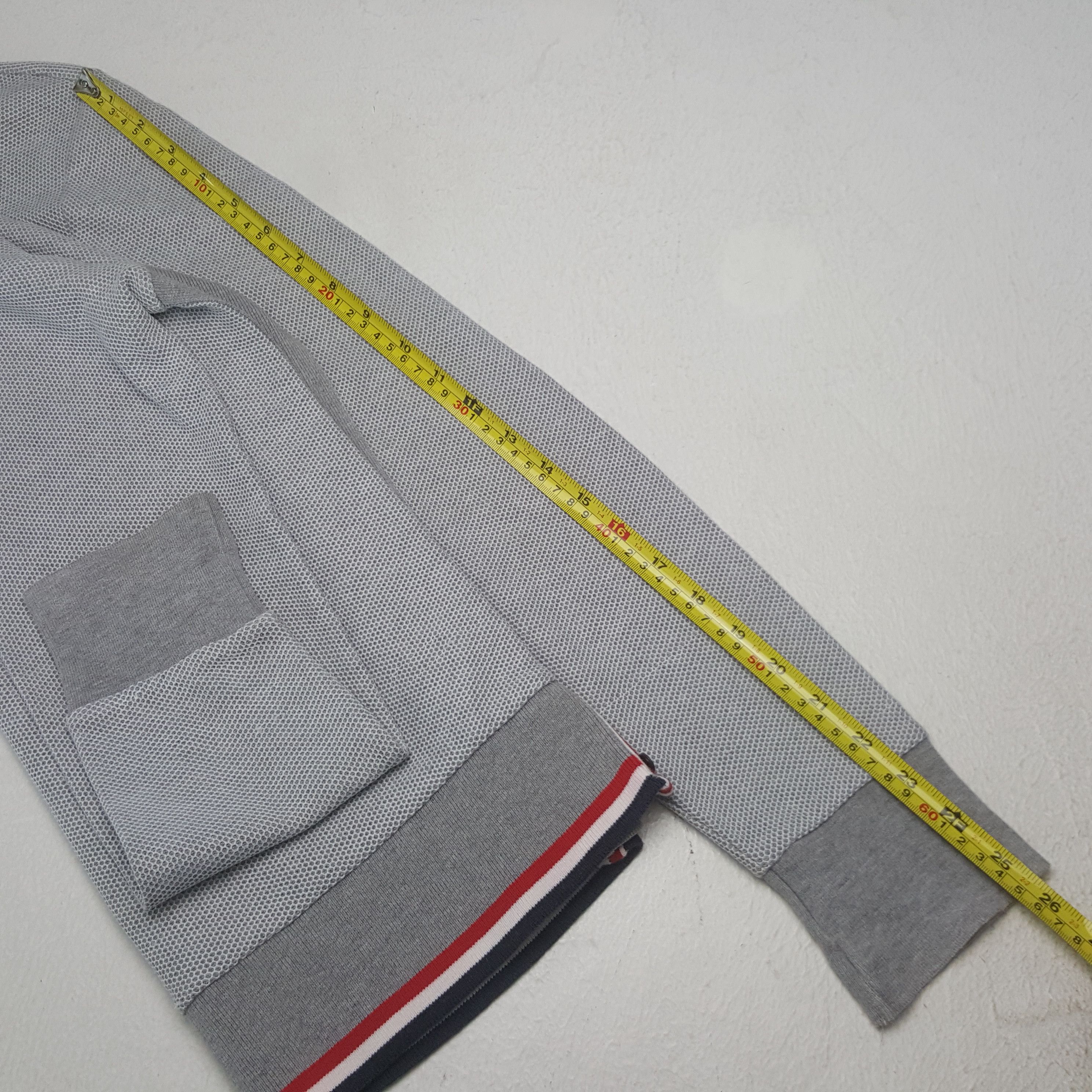 Thom Browne Vintage Thom Browne Designer Brand Sweatshirt RR28 Size US XS / EU 42 / 0 - 6 Thumbnail