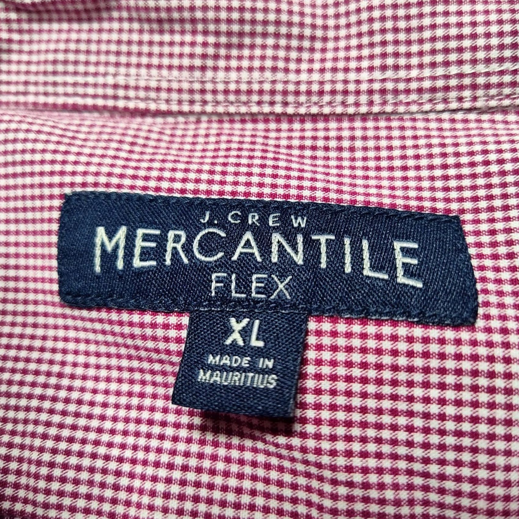 J.Crew J.CREW MERCANTILE FLEX Red Gingham Check Button Shirt - Men XL Size US XL / EU 56 / 4 - 6 Thumbnail
