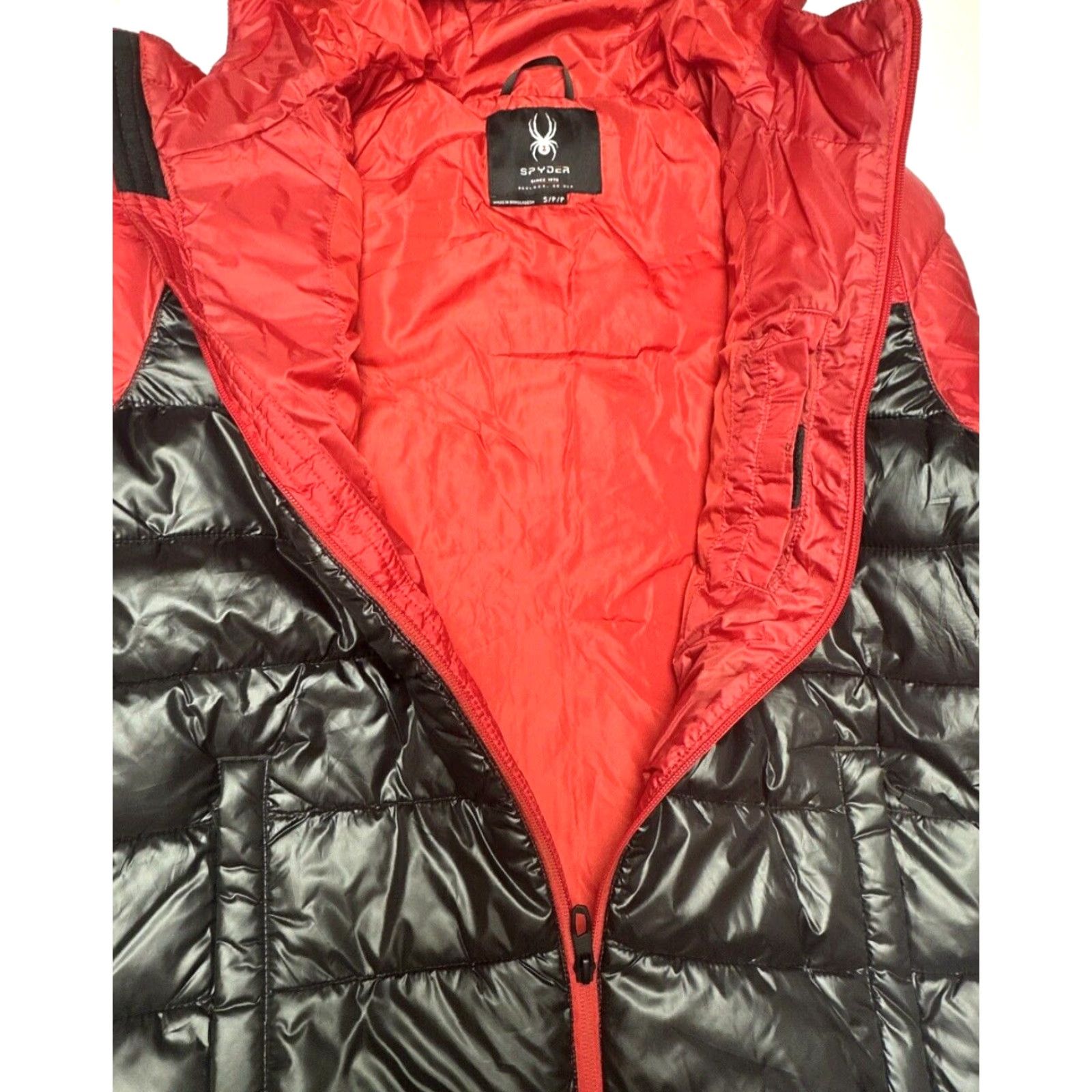 Spyder Spyder Circuit Block Insulated Puffer Jacket Men S Size S Black Red Racing Red Jacket Size US S / EU 44-46 / 1 - 5 Thumbnail