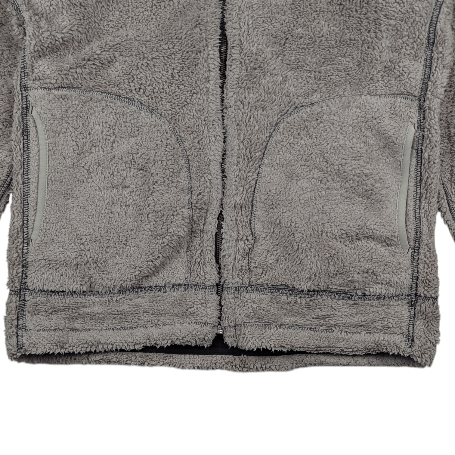 Uniqlo UNIQLO Reversible Brown Grey Fluffy Fleece Jacket Size US M / EU 48-50 / 2 - 13 Thumbnail