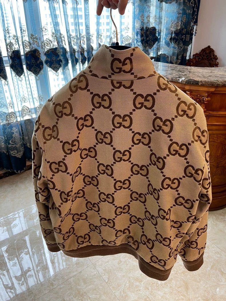 Gucci Gucci Jacket with Logo Design Jacket-2506 Size US L / EU 52-54 / 3 - 2 Thumbnail