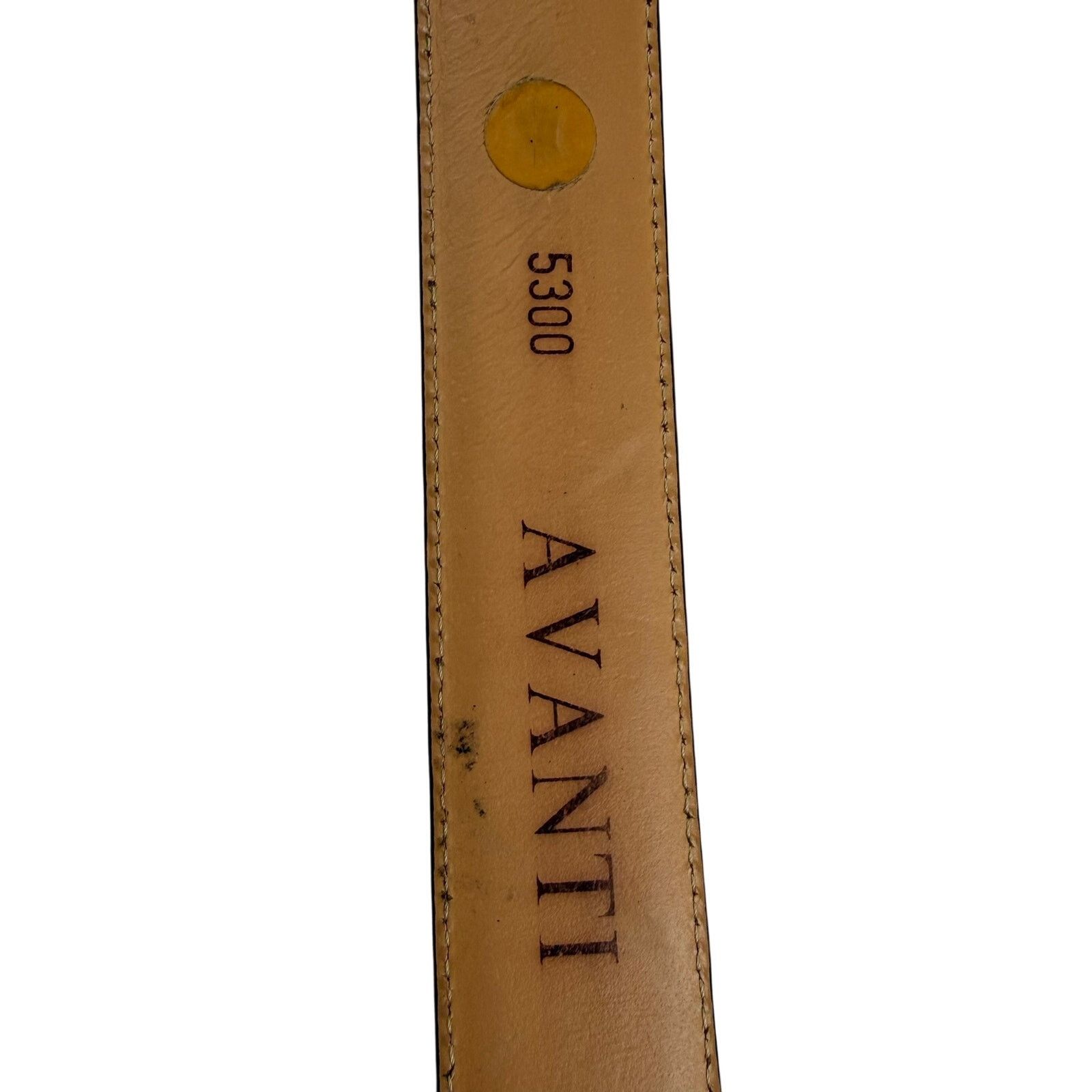Other Avanti Genuine Leather Crocodile Belt Made in Italy 5300 Size 42 - 4 Thumbnail