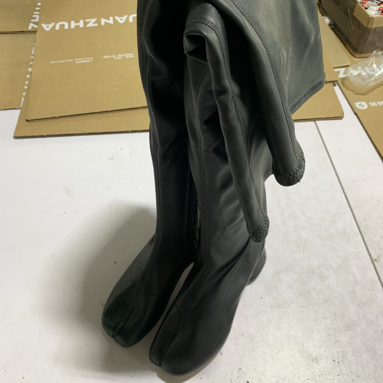 Maison Margiela Maison Margiela Tabi Tall Boots Size 37 Size US 7 / IT 37 - 1 Thumbnail