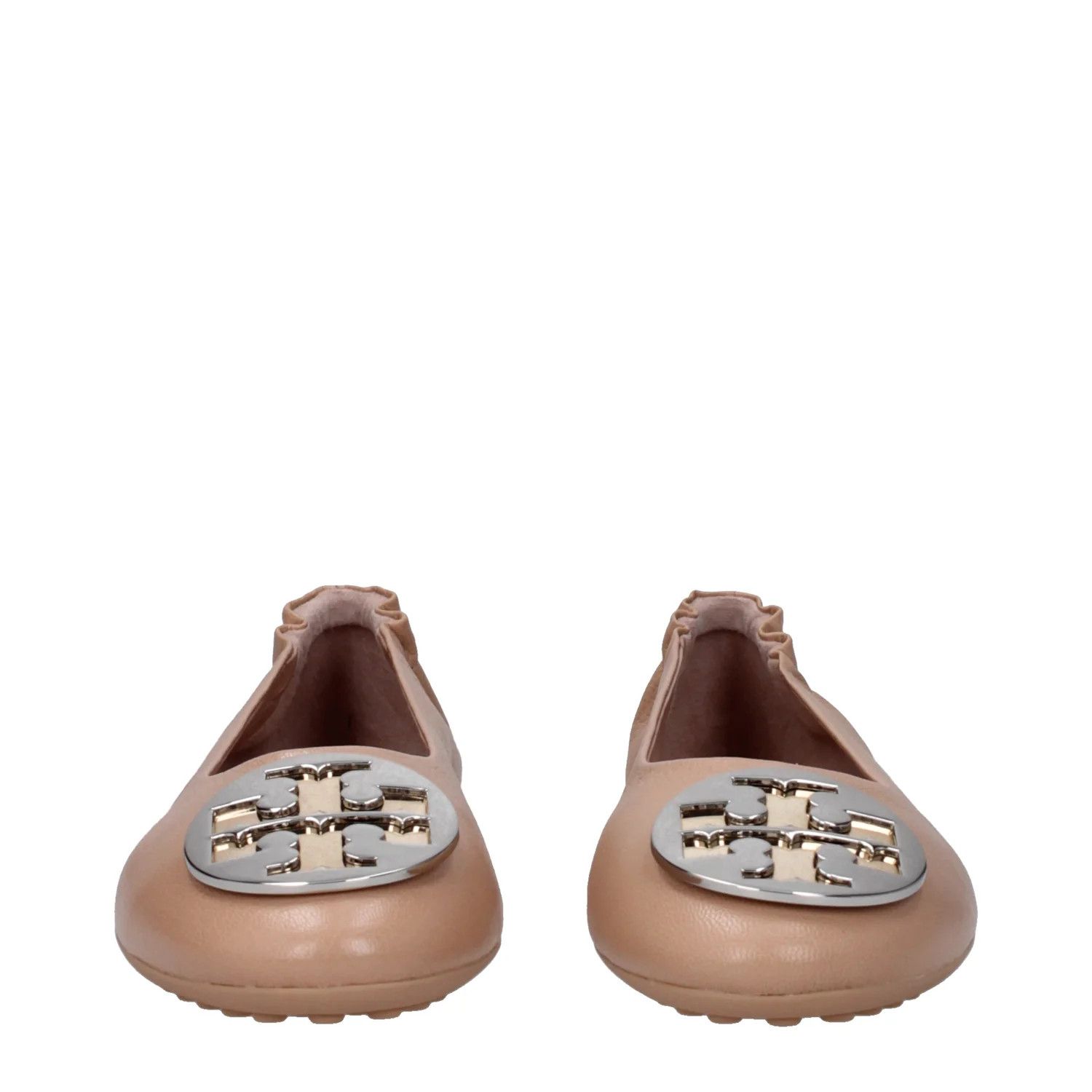 Tory Burch ob1o1e1124 Leather Ballet Flats in Brown Size US 9 / IT 39 - 3 Thumbnail