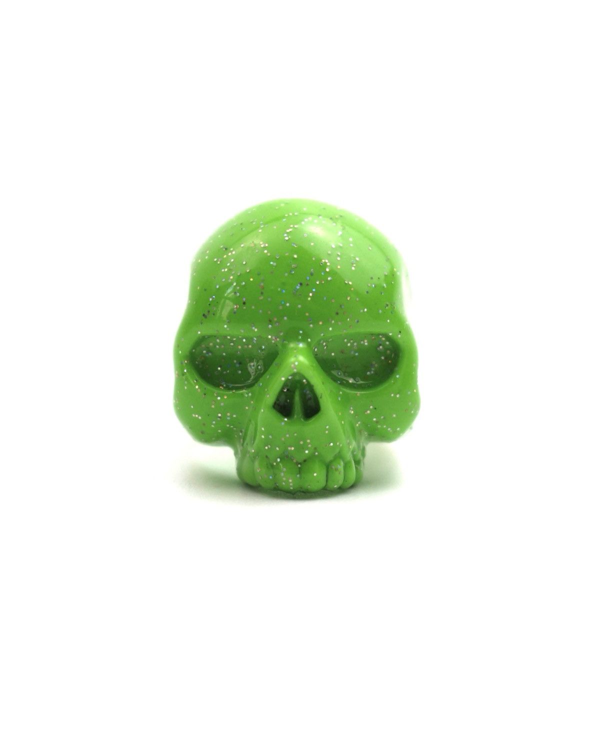 Hysteric Glamour LOOPS SELECT NEON VENOM GLITTER SKULL RING Size ONE SIZE - 1 Thumbnail