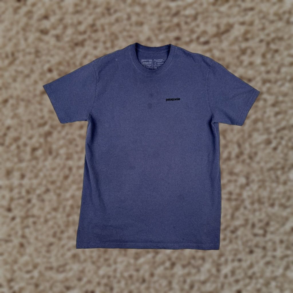 Patagonia Patagonia Shirt Men Large Blue Short Sleeve Crew Neck Cotton Polyester Blend Size US L / EU 52-54 / 3 - 1 Thumbnail