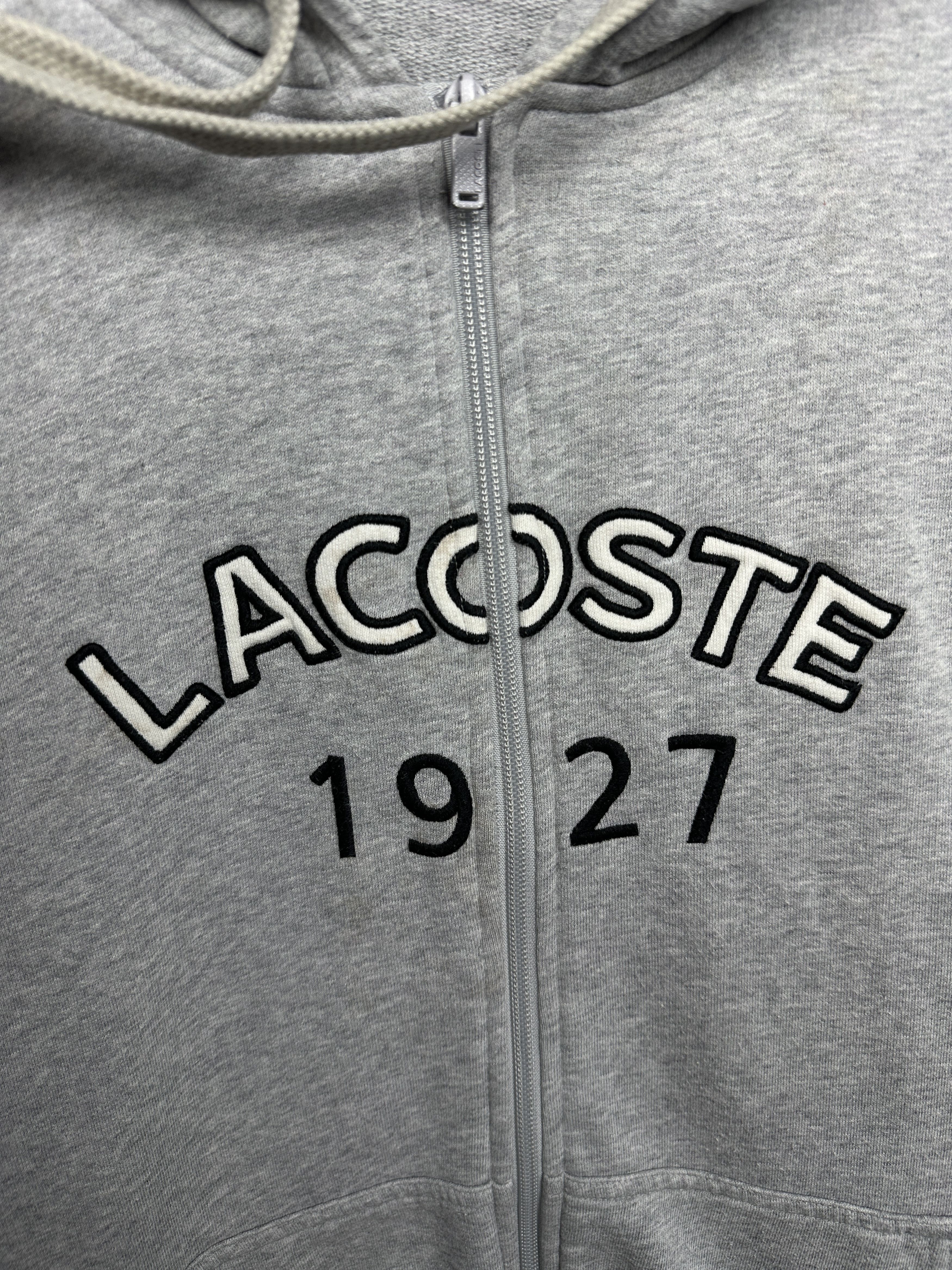 Lacoste Lacoste Mens Full Zip Hoodie Size US XL / EU 56 / 4 - 3 Thumbnail
