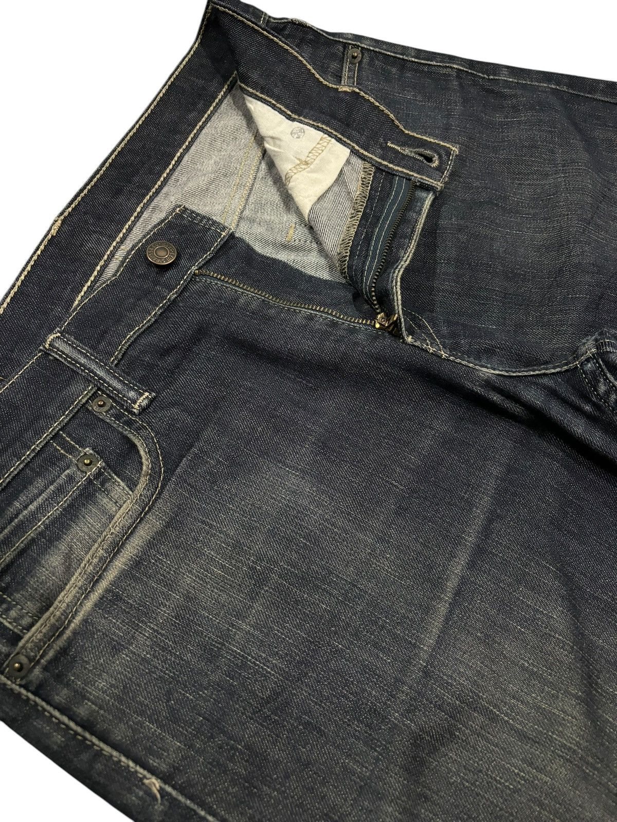 Levi's × Vintage Y2k Vintage Levi’s Lot 504 Faded Straight Cut Jeans Size US 31 - 4 Thumbnail