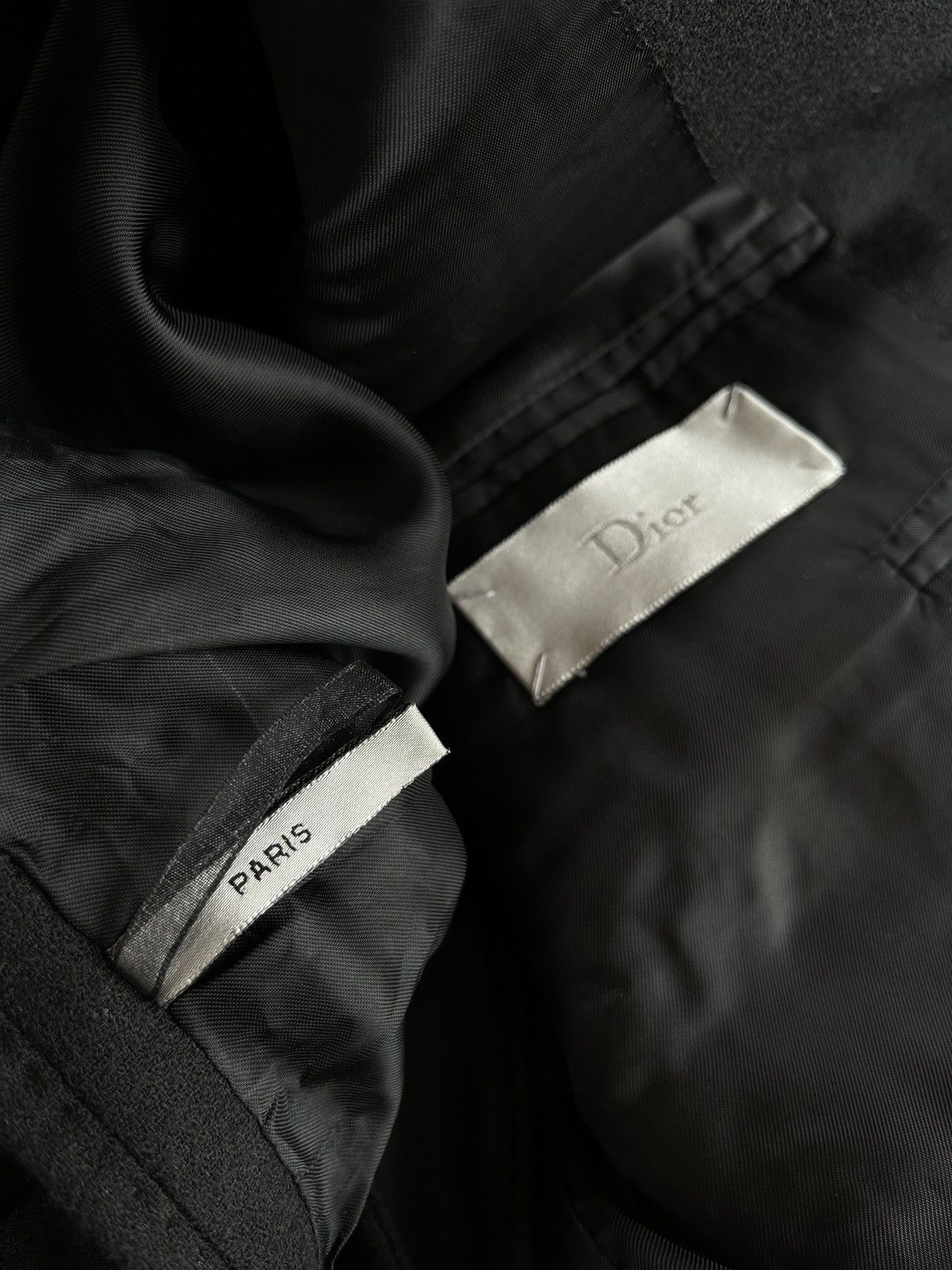 Dior Dior Homme Scarf Collar Tailored Jacket, Kris Van Assche, 52 Size 52R - 5 Thumbnail