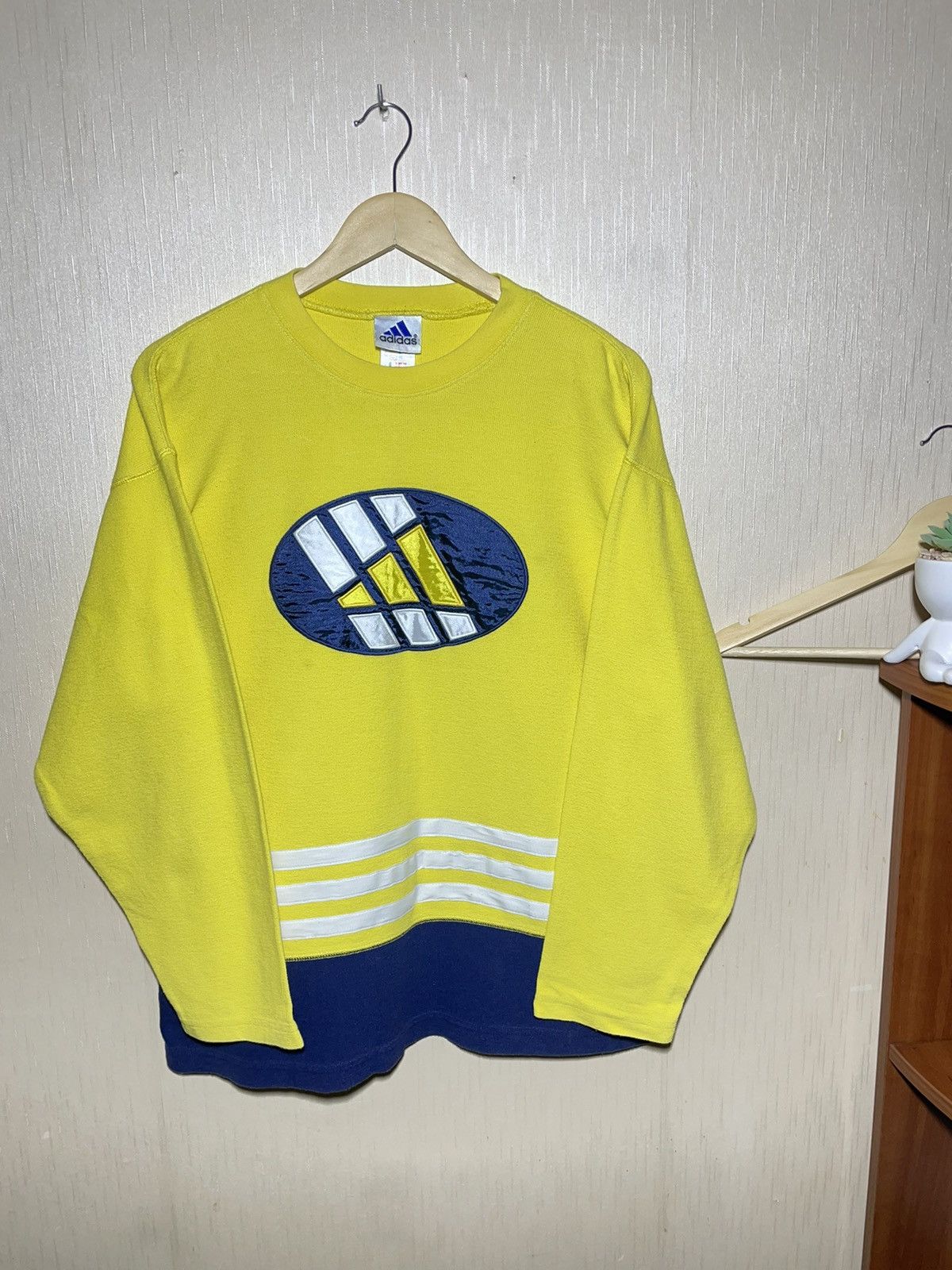 Adidas × Vintage Adidas vintage sweatshirt 90s Size US M / EU 48-50 / 2 - 1 Thumbnail