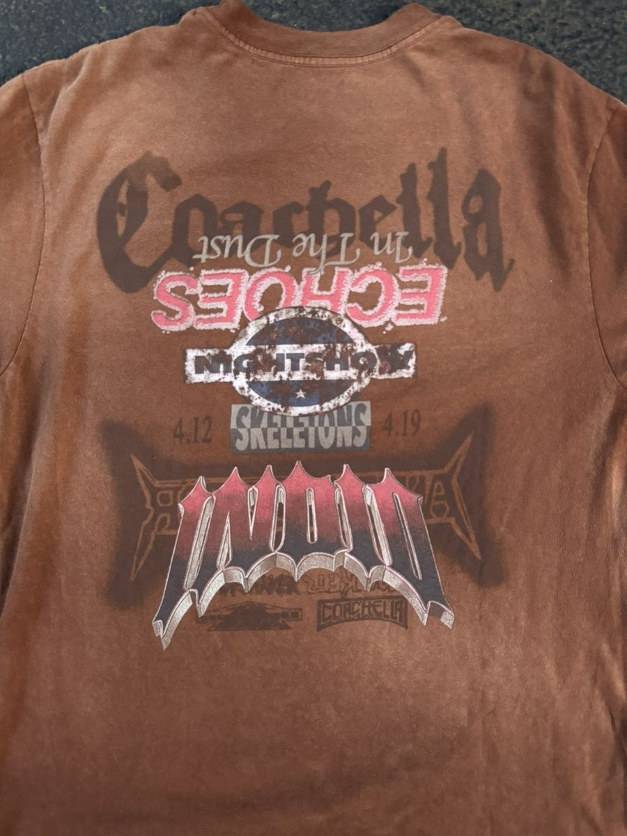 Coachella Travis Scott Coachella 2025 Nightshow T-Shirt Size US M / EU 48-50 / 2 - 4 Thumbnail