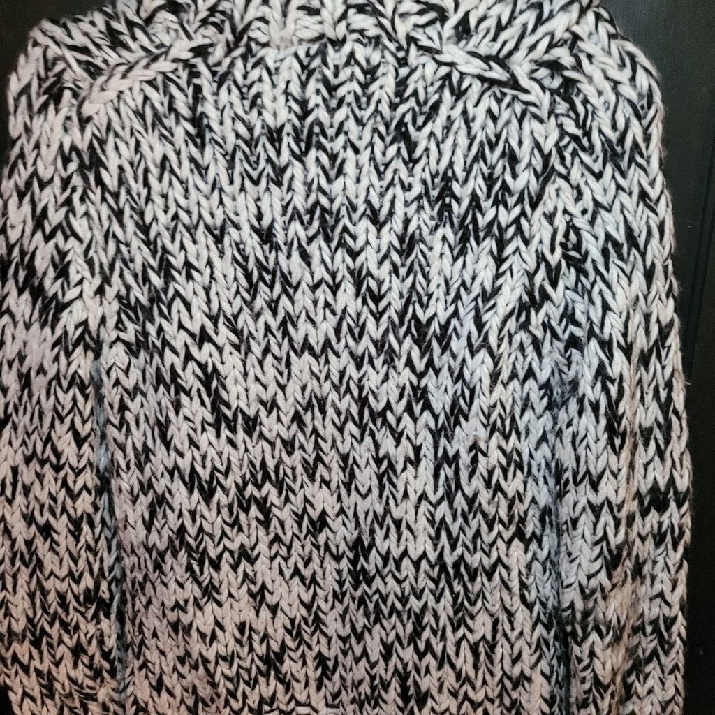 Other White Crow, handmade sweater, black and white, Nwt, Small Size XS / US 0-2 / IT 36-38 - 6 Thumbnail