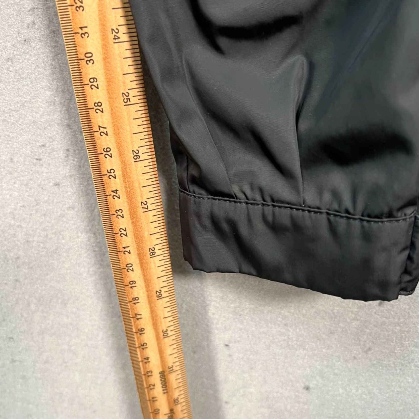 Vintage Represent England Mens XS Black Cargo Pants - Tapered Leg, Cargo Pocket, Polyester, Logo, Regular, 29in Inseam, Size XS, Vintage No, Men Size US 27 - 7 Thumbnail