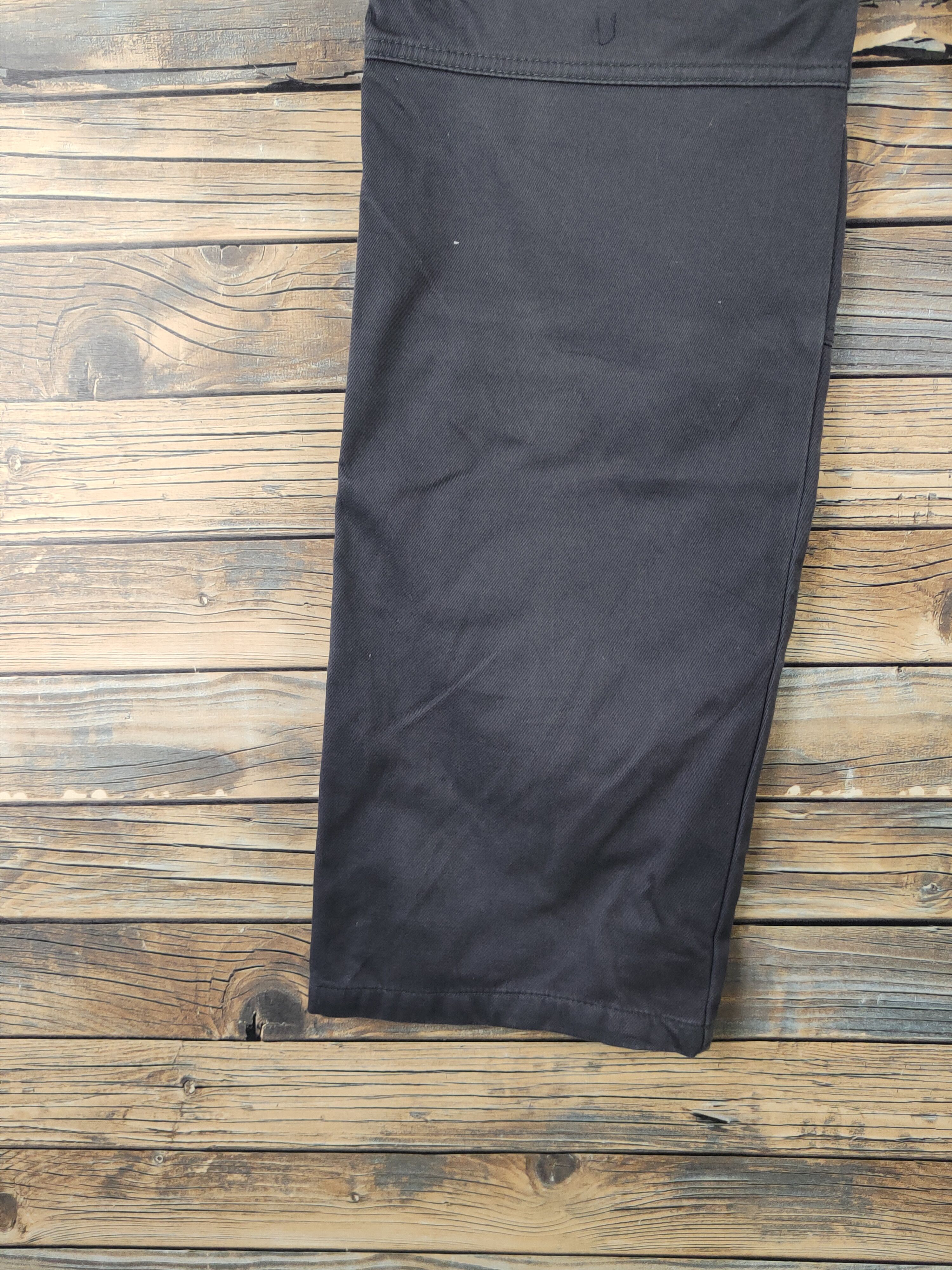 Japanese Brand DL Rovertry Dark Gray Multipocket Cargo Pants #2169 Size US 33 - 9 Thumbnail
