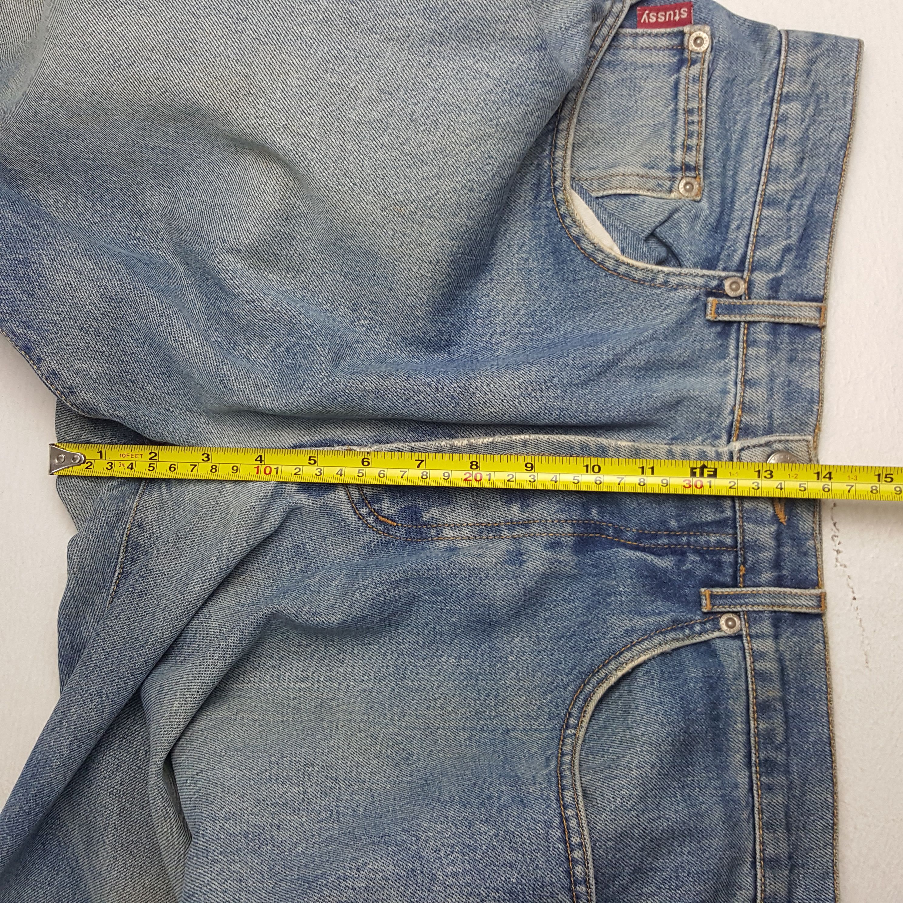 Stussy × Vintage Vintage Stussy Streetwear Style Denim Jeans Size US 32 / EU 48 - 10 Thumbnail