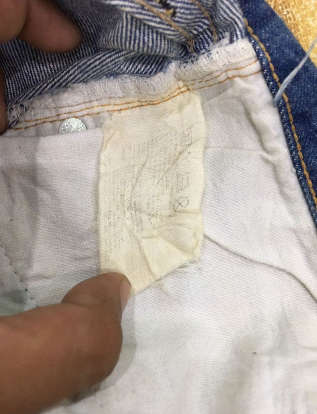 Levi's 🔥LEVI'S 501 no.6 single stitch Size US 30 / EU 46 - 4 Thumbnail