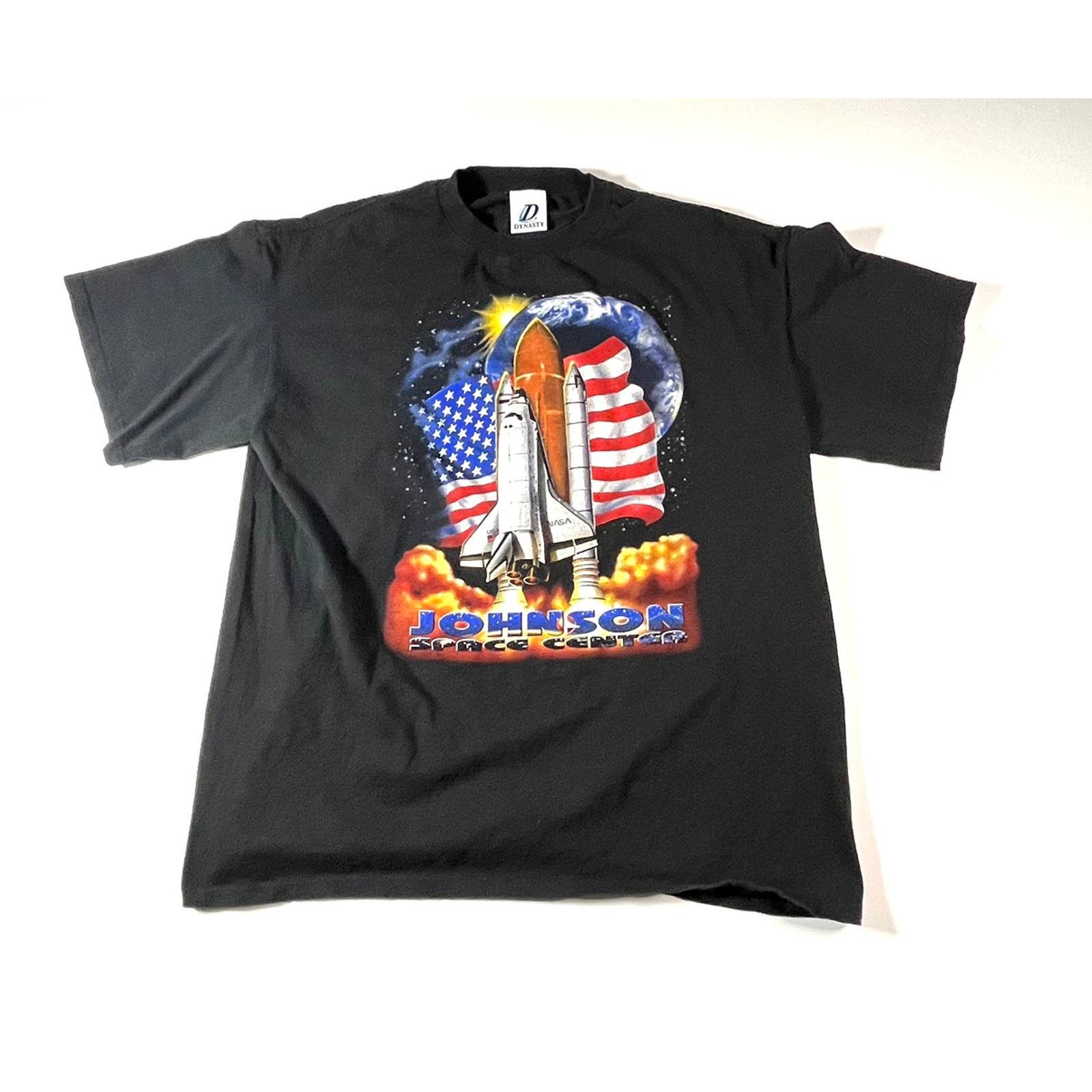 Vintage VTG 1990’s Made in USA Johnson Space Centre Graphic Tee XL Size US XL / EU 56 / 4 - 1 Thumbnail