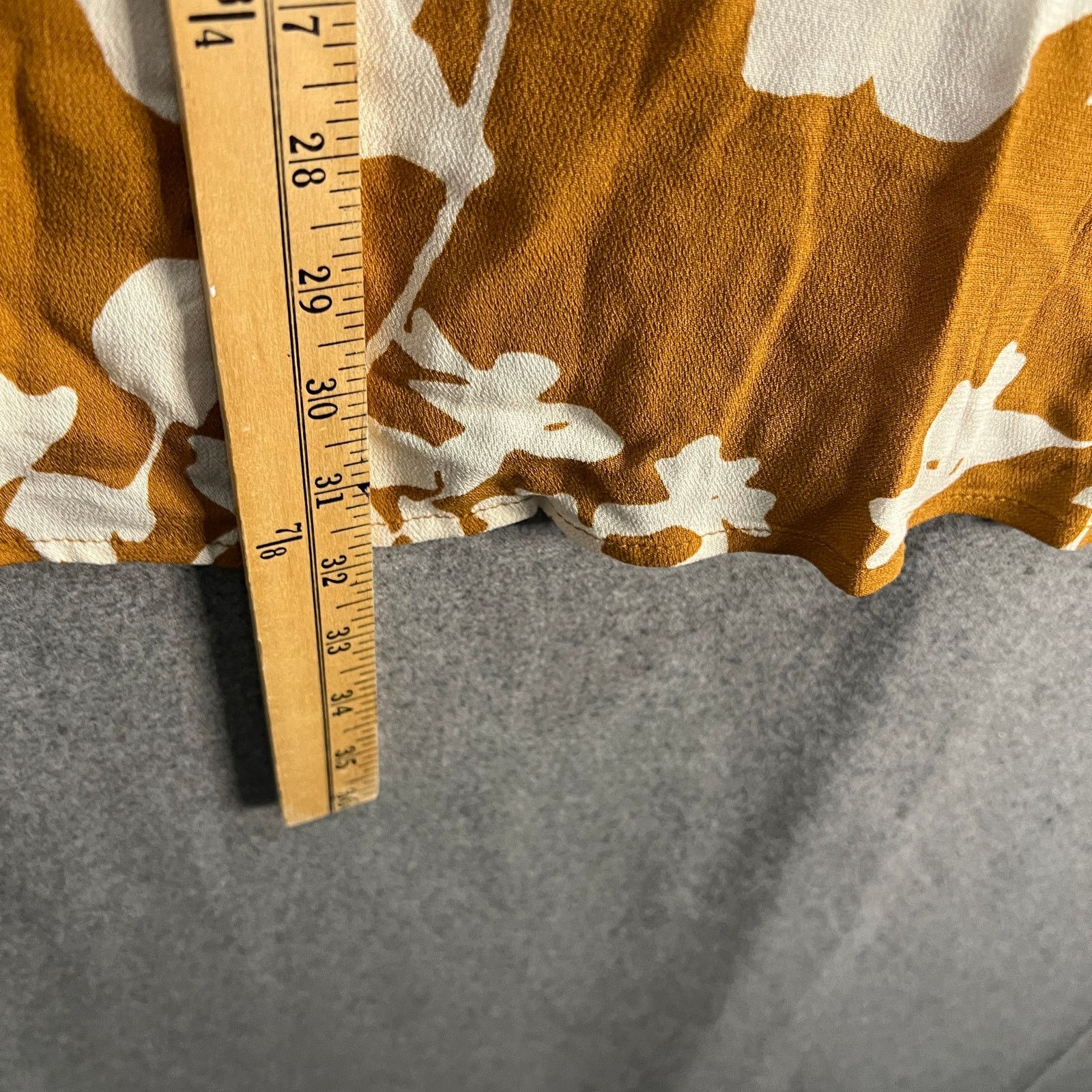 Other Candace Cameron Bure Printed Woven Pull-On Midi Skirt N Size 32" / US 10 / IT 46 - 5 Thumbnail