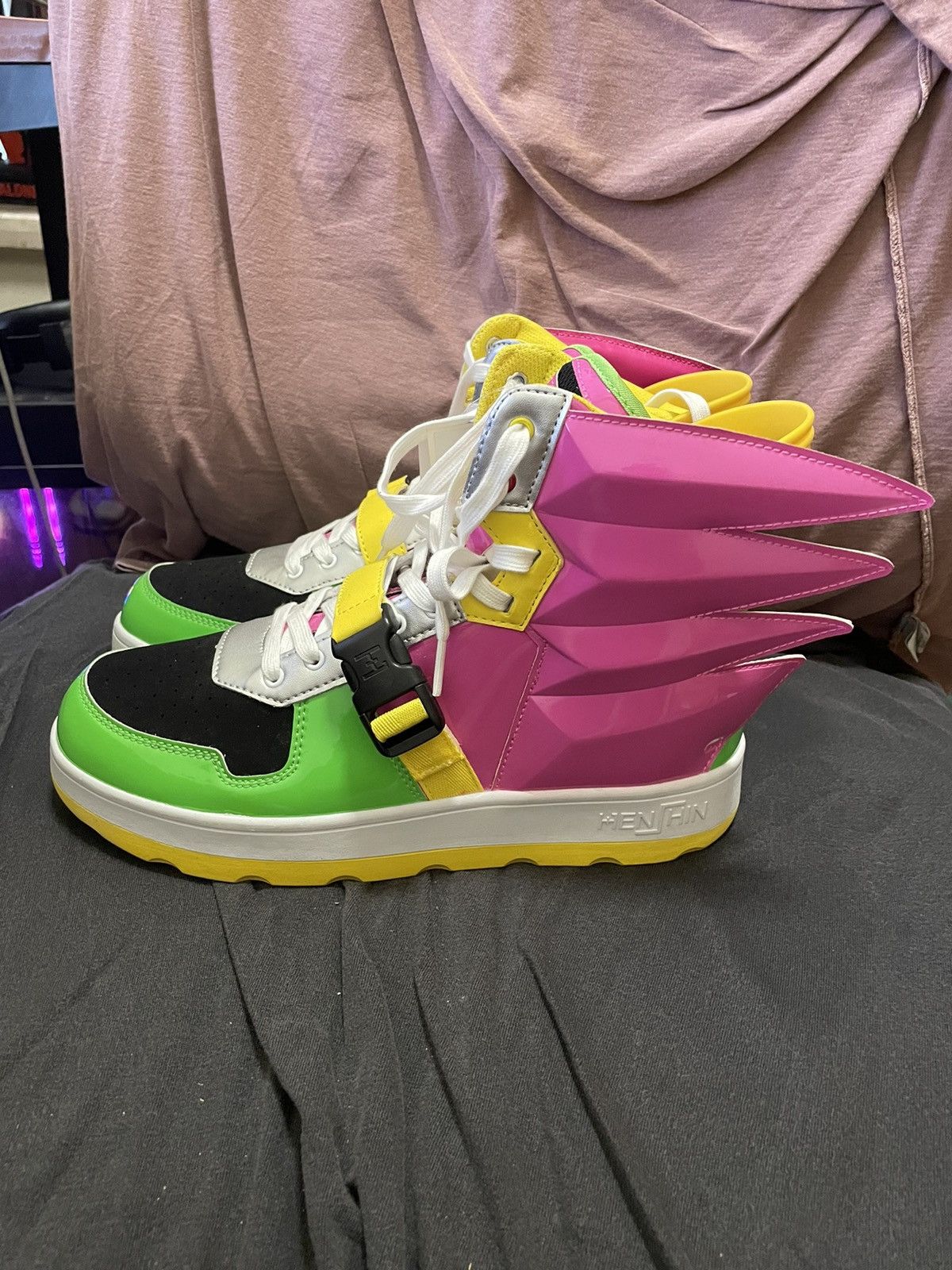 Japanese Brand Father LLC Yeezy Meta Custom October Pink
