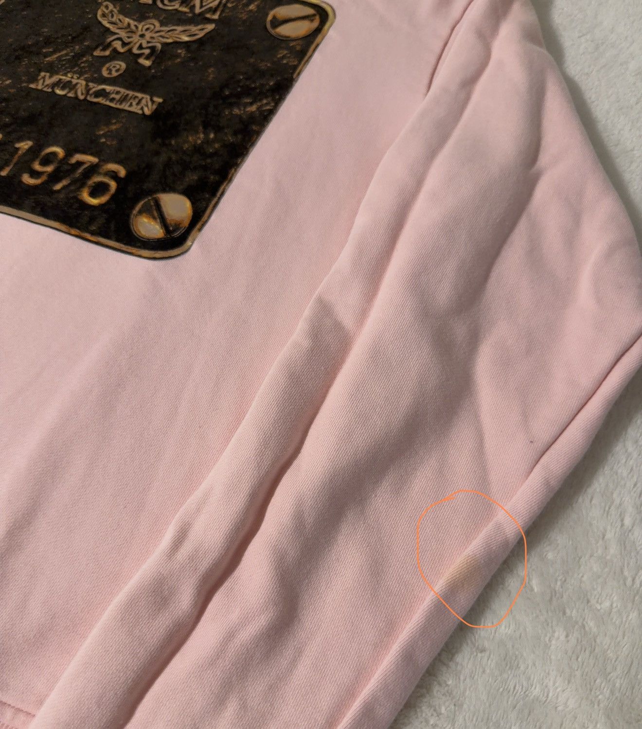 MCM MCM Brass Plate Pink Crewneck Sweatshirt Size US M / EU 48-50 / 2 - 9 Thumbnail