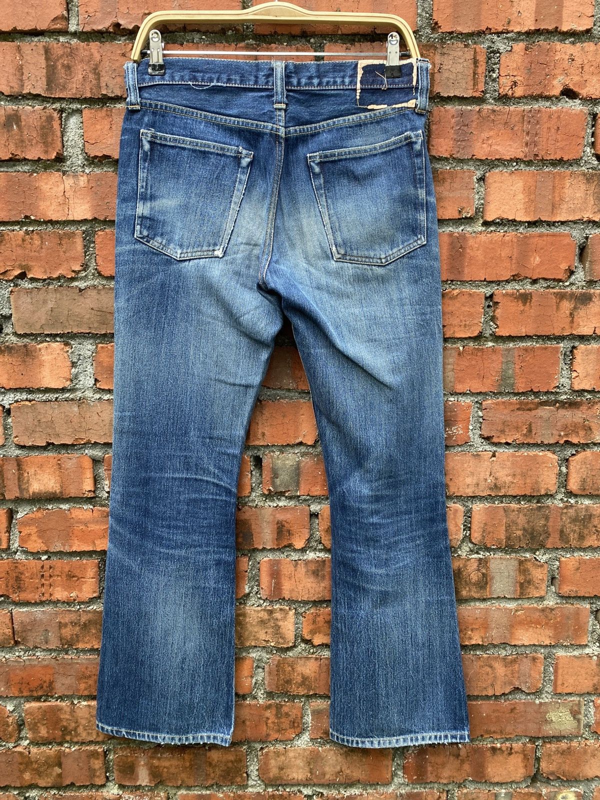 Sugar Cane W31x30 sugarcane toyo enterprise flare bootcut denime Size 31" - 2 Thumbnail