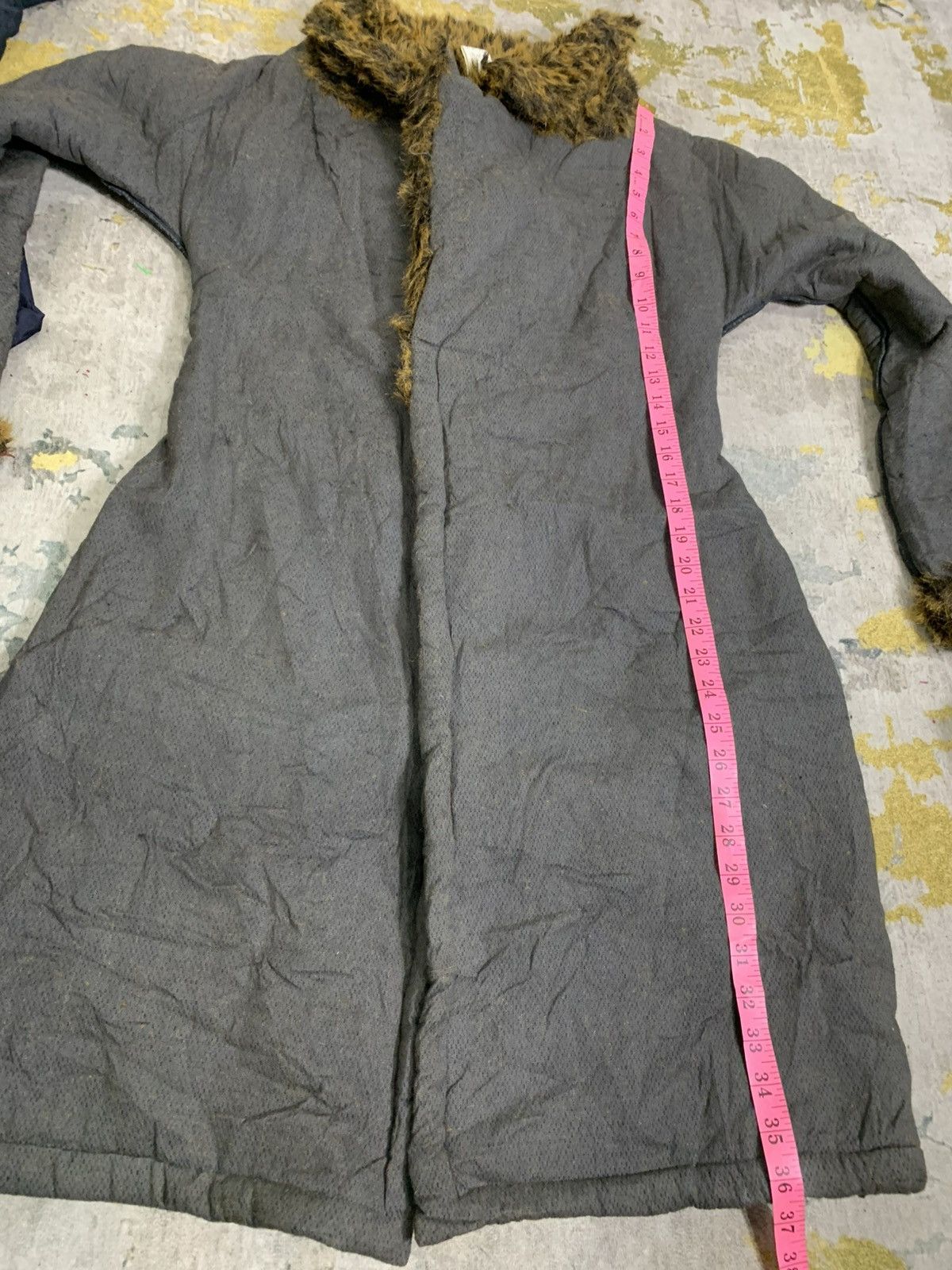 Yohji Yamamoto Vintage 1990’s Y’s By Yohji Yamamoto faux fur jacket Size M / US 6-8 / IT 42-44 - 12 Thumbnail