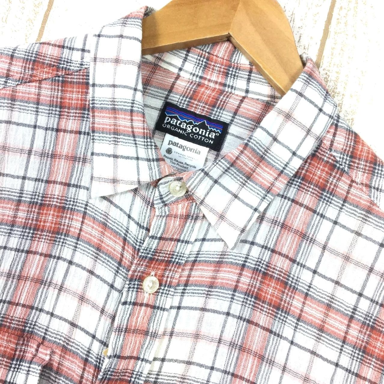 Patagonia Patagonia Long Sleeve Shirt Mens Orange 20 Regular Cotton Button-Up AC Steersman Vintage No 2011 53831 Size US XXL / EU 58 / 5 - 2 Thumbnail