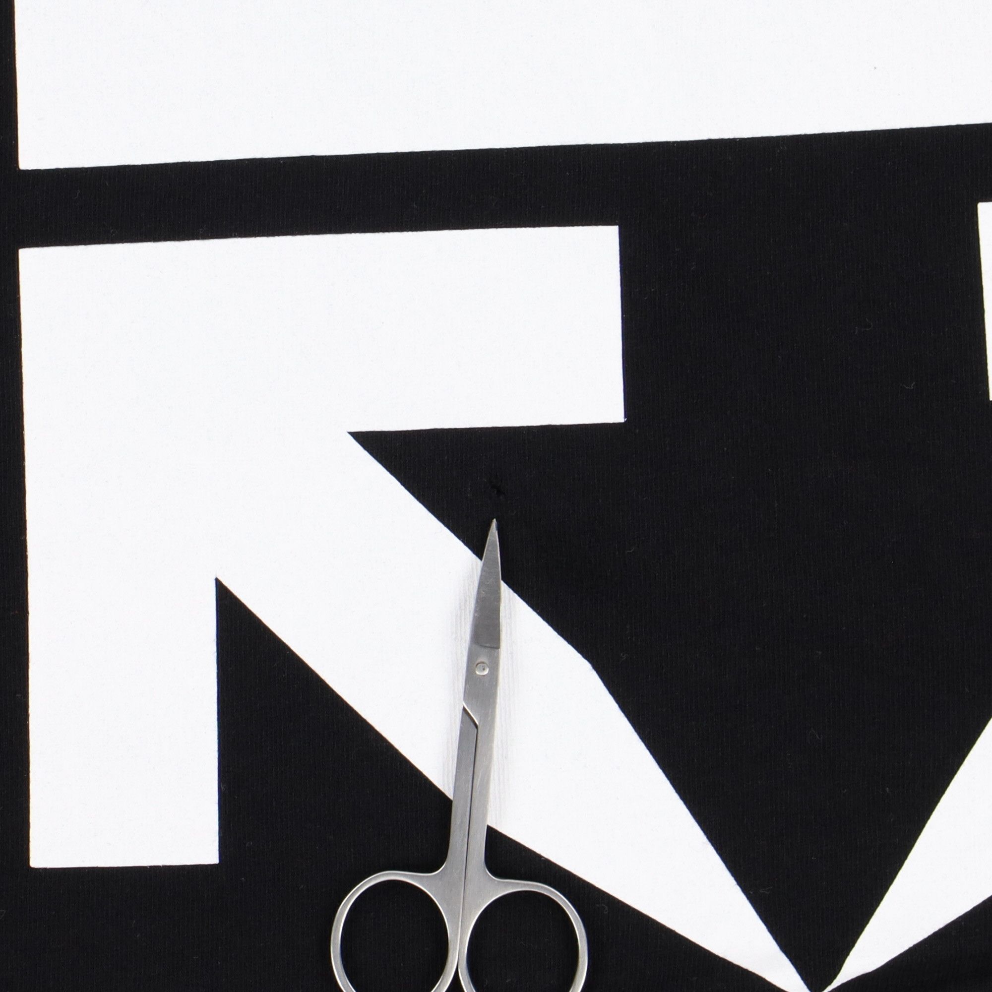 Off-White Black Cut Here Arrows Logo Long Sleeve T-Shirt Size US M / EU 48-50 / 2 - 3 Thumbnail