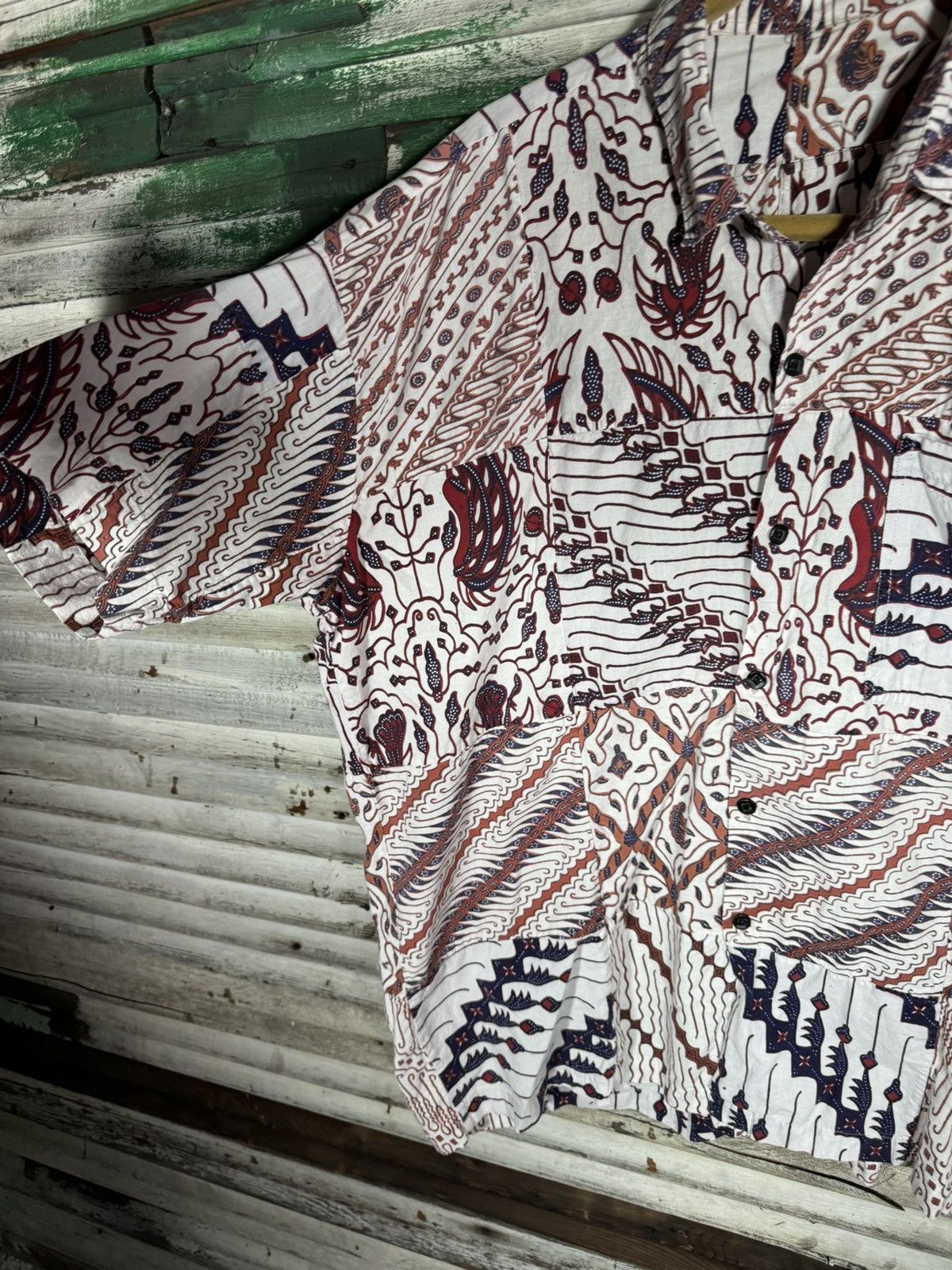 Vintage Vintage AOP Button Up Shirt Size US XL / EU 56 / 4 - 5 Thumbnail
