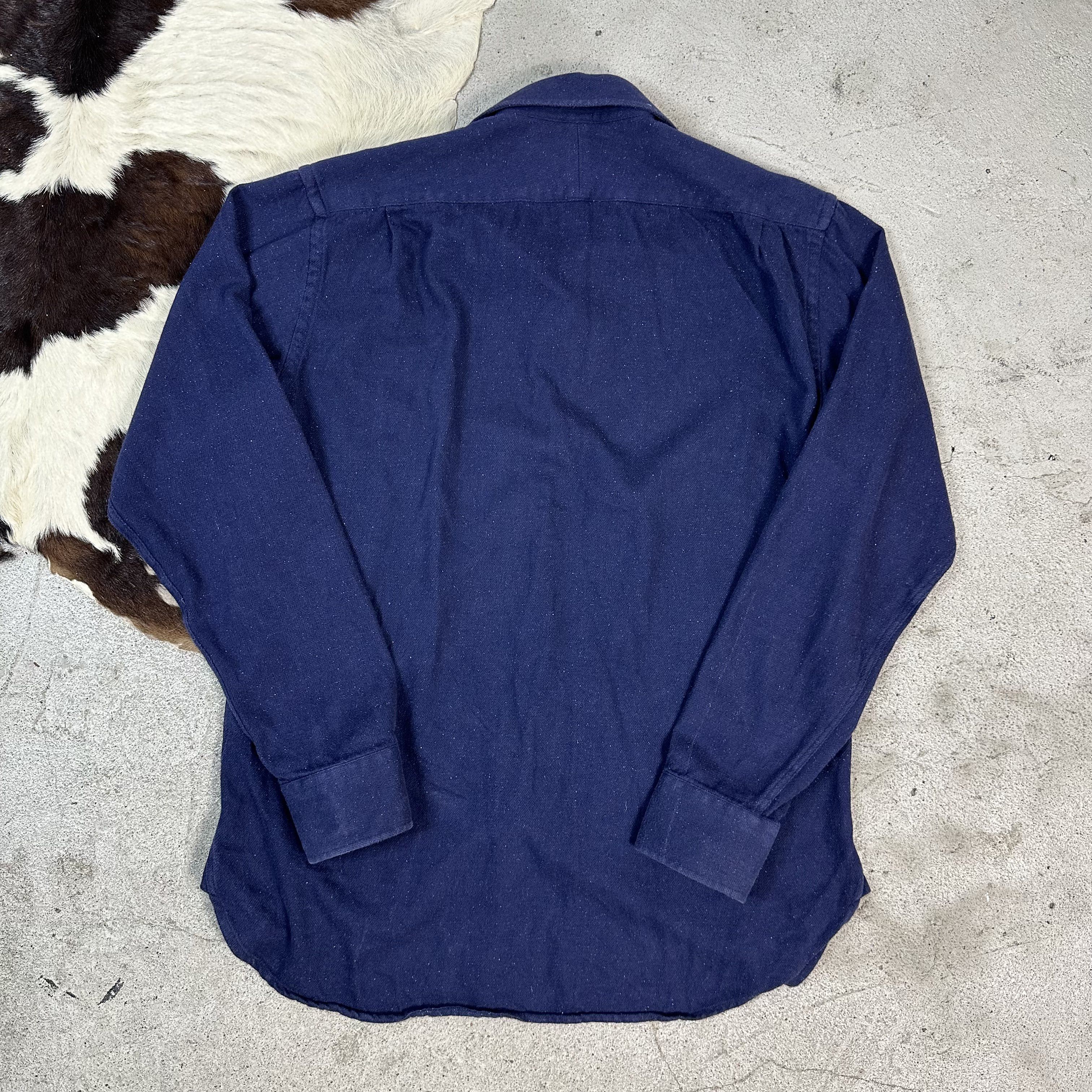 Vintage Vintage Casual Y2K Favourbrook Navy Shirt Size US L / EU 52-54 / 3 - 2 Thumbnail