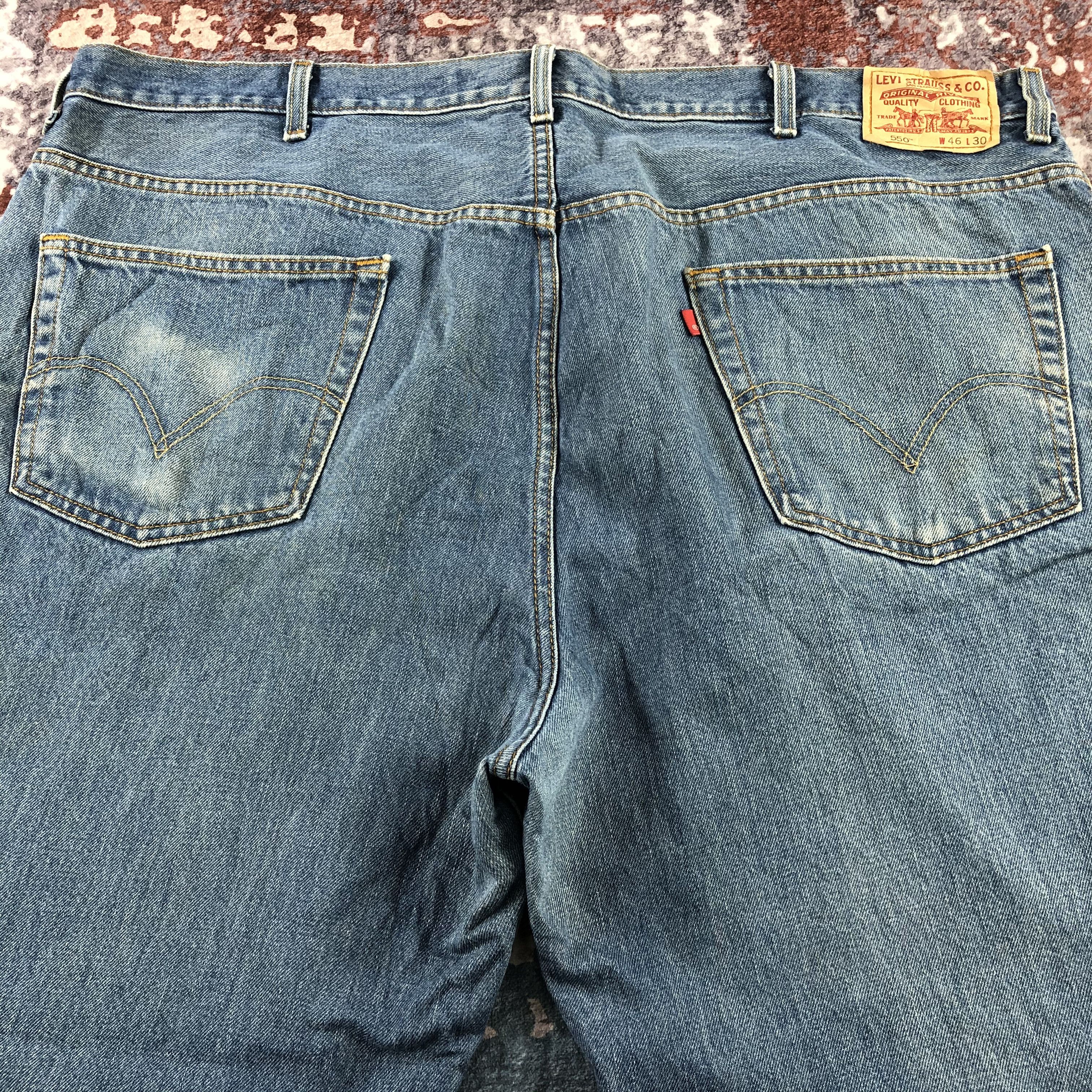 Levi's × Vintage Vintage Blue Wash Levis 550 Jeans-JM3127 Size US 44 / EU 60 - 4 Thumbnail